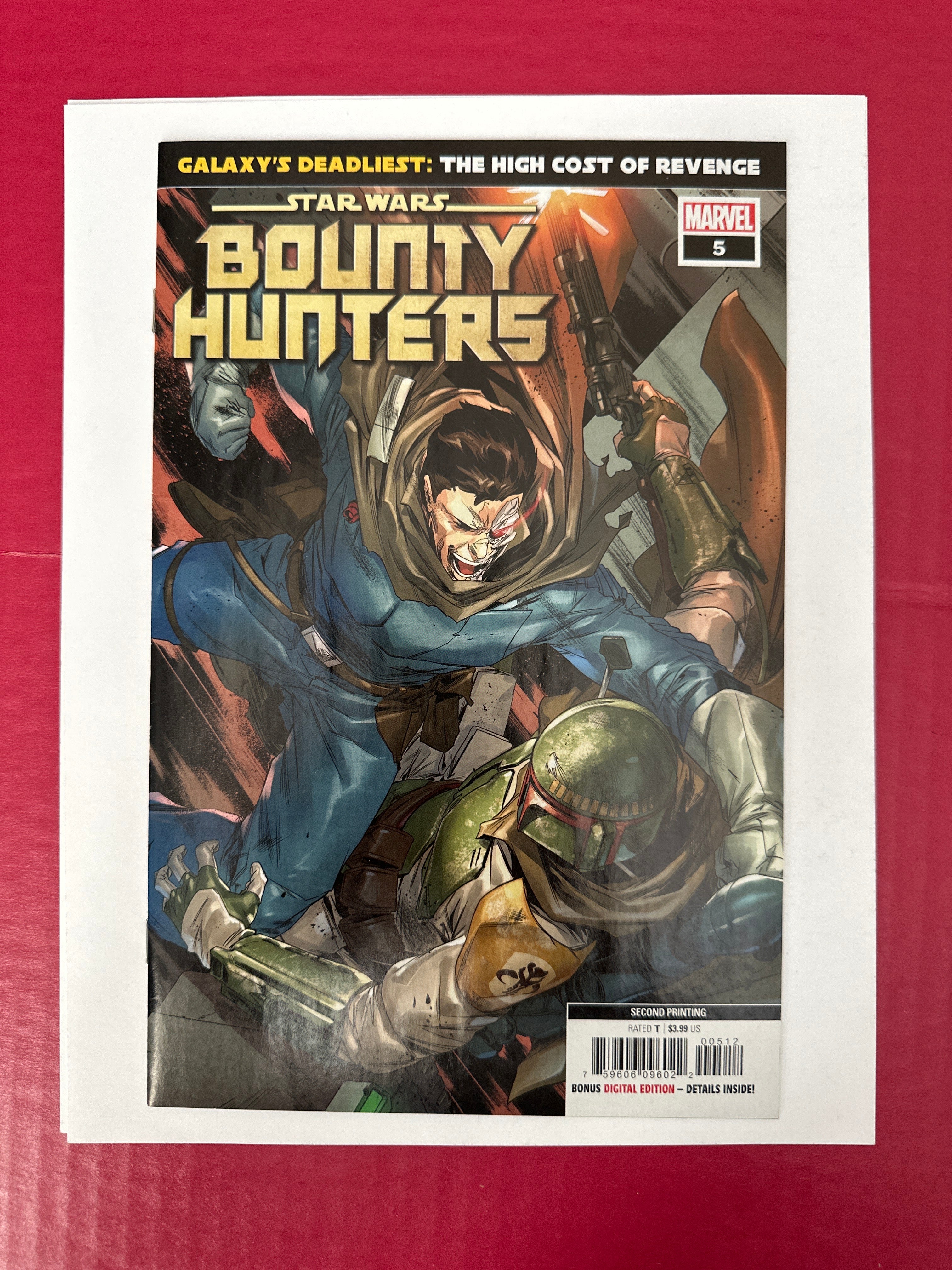 Star Wars Bounty Hunters 5C 2nd Printing Battle Of The Bounty Hunters by Ugly Monkey Comics