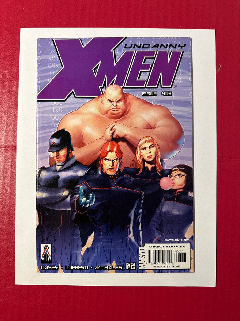 The Uncanny X-Men, Vol. 1 #403 (Marvel Comics 2002) by Ugly Monkey Comics