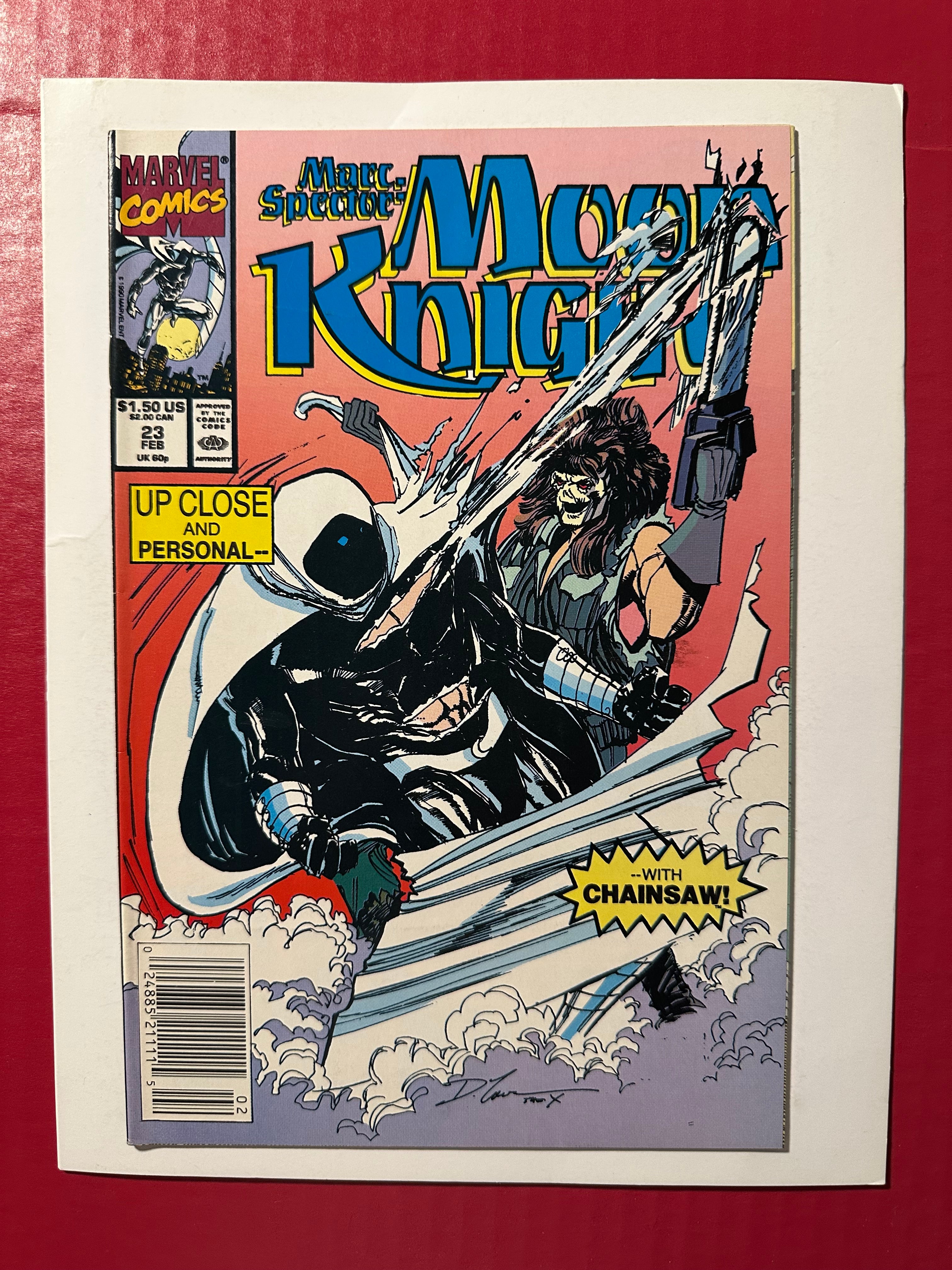 Marc Spector: Moon Knight #23 (1991) Newsstand