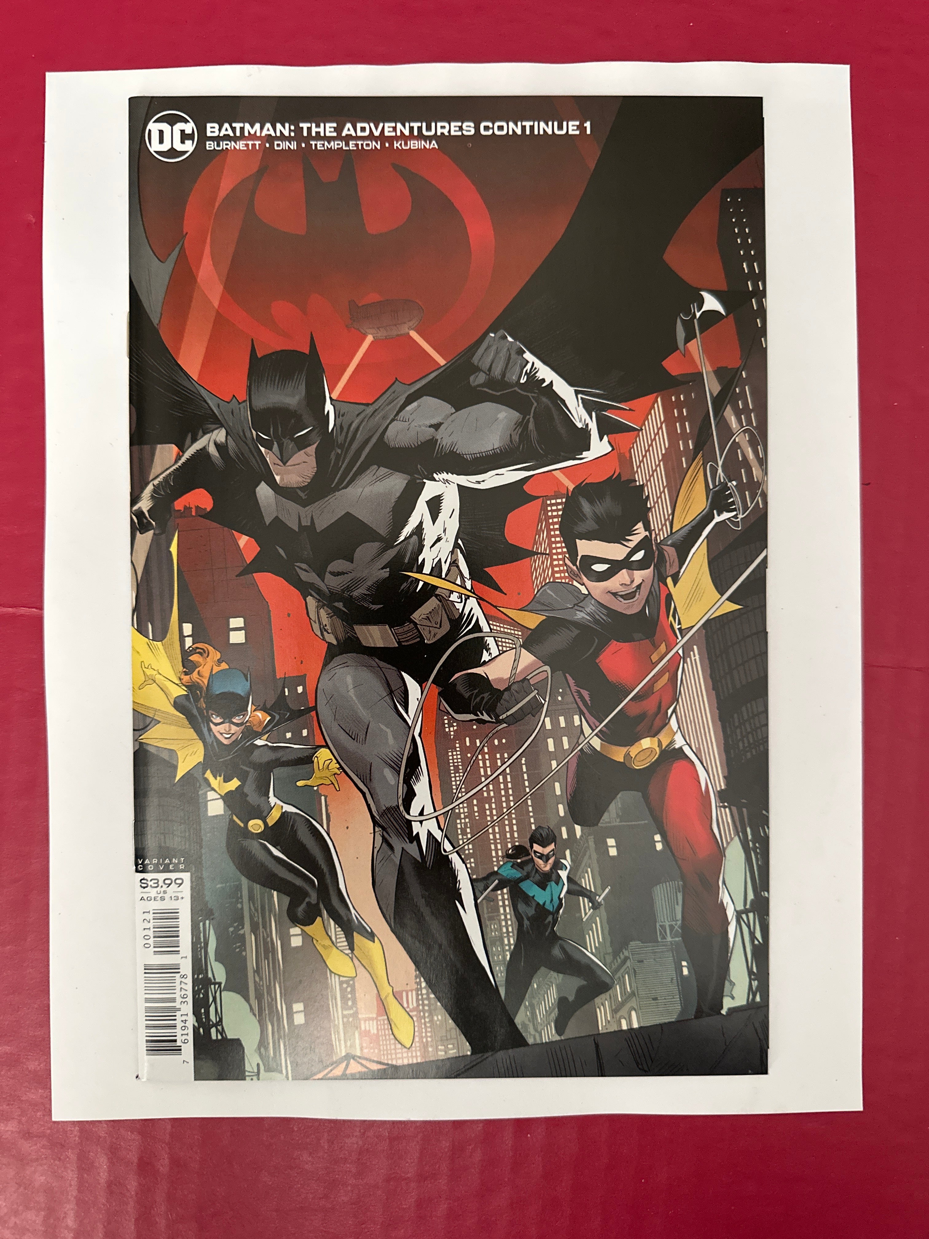 Batman: The Adventures Continue #1B (DC Comics 2020) by Ugly Monkey Comics