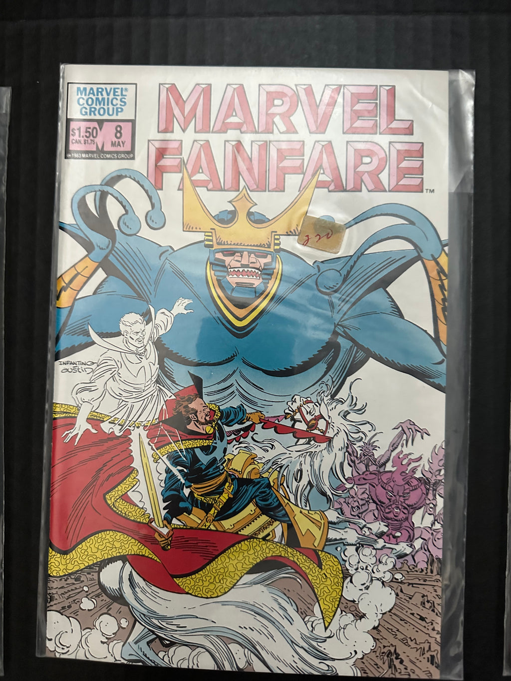 Lot of 33 Marvel Fanfare comics (1982 - 1988) 3 Key Issues by Ugly Monkey Comics