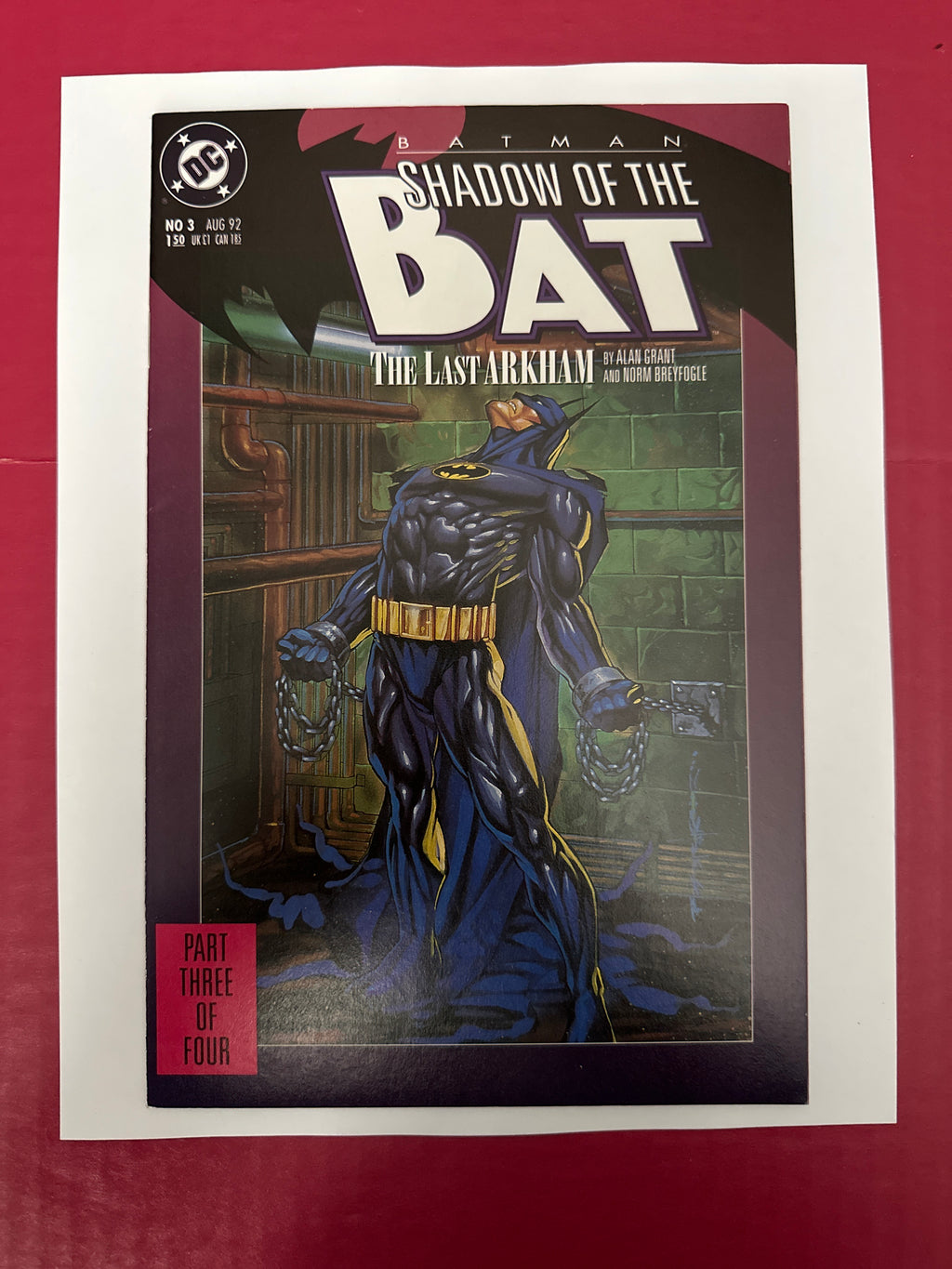 Batman: Shadow of the Bat #3A (DC Comics 1992) 1st appearance by Ugly Monkey Comics