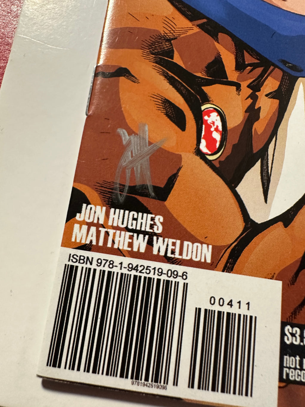 Plus Ultra#4 (2016) Signed by Jon Hughes by Ugly Monkey Comics