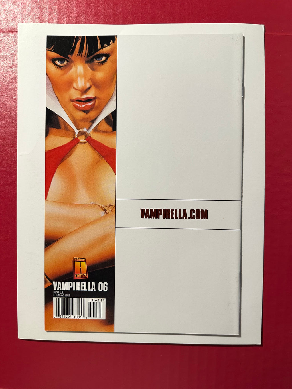 Vampirella, Vol. 3 #6 (2002) Signed by Cover Artist Mike Mayhew by Ugly Monkey Comics