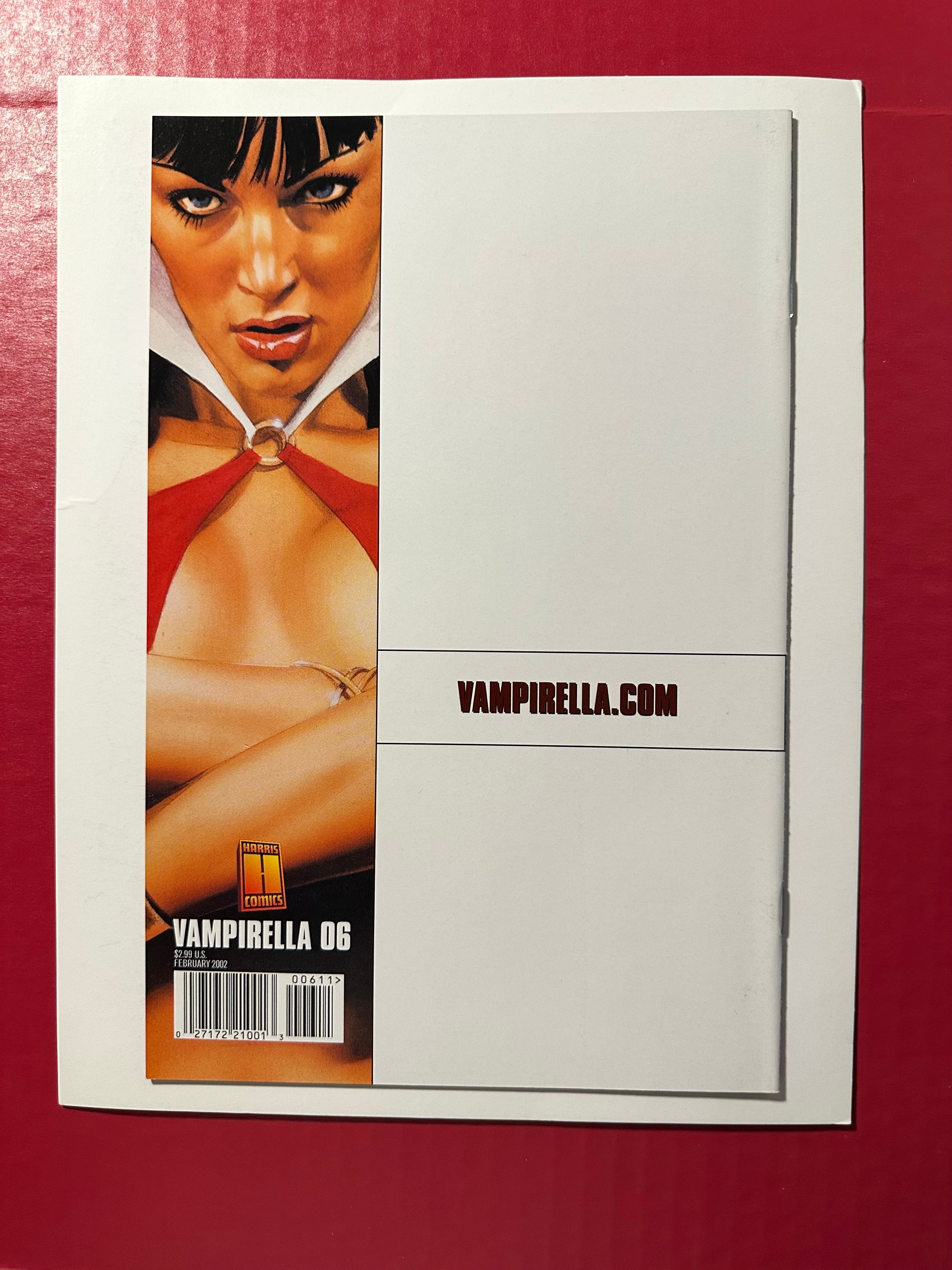 Vampirella, Vol. 3 #6 (2002) Signed by Cover Artist Mike Mayhew by Ugly Monkey Comics