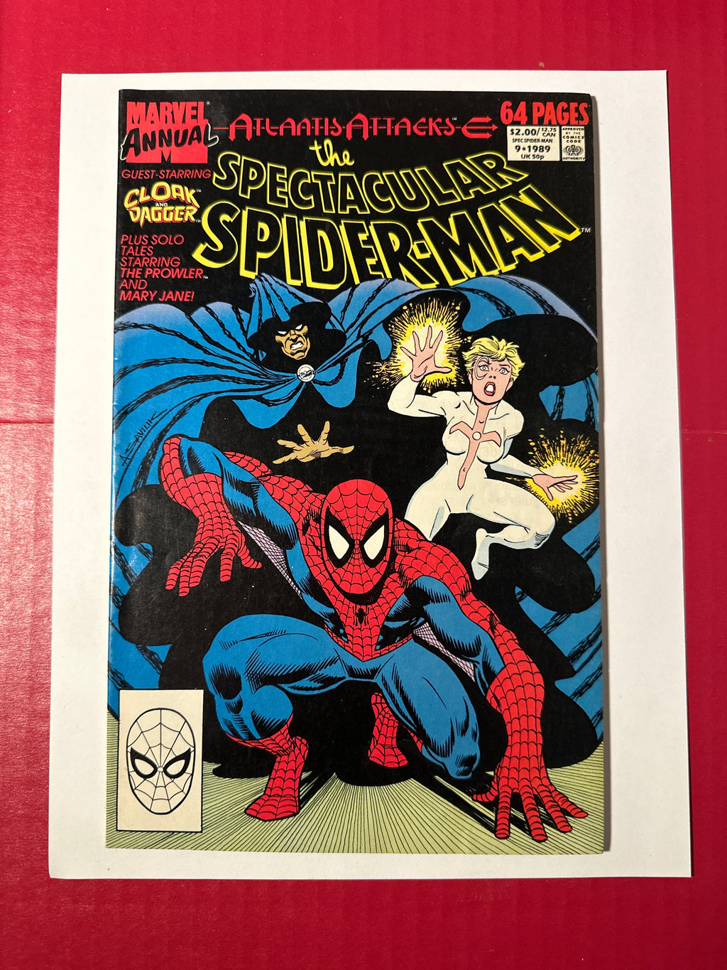 The Spectacular Spider-Man Annual #9 (Marvel Comics 1989) Direct Edition by Ugly Monkey Comics