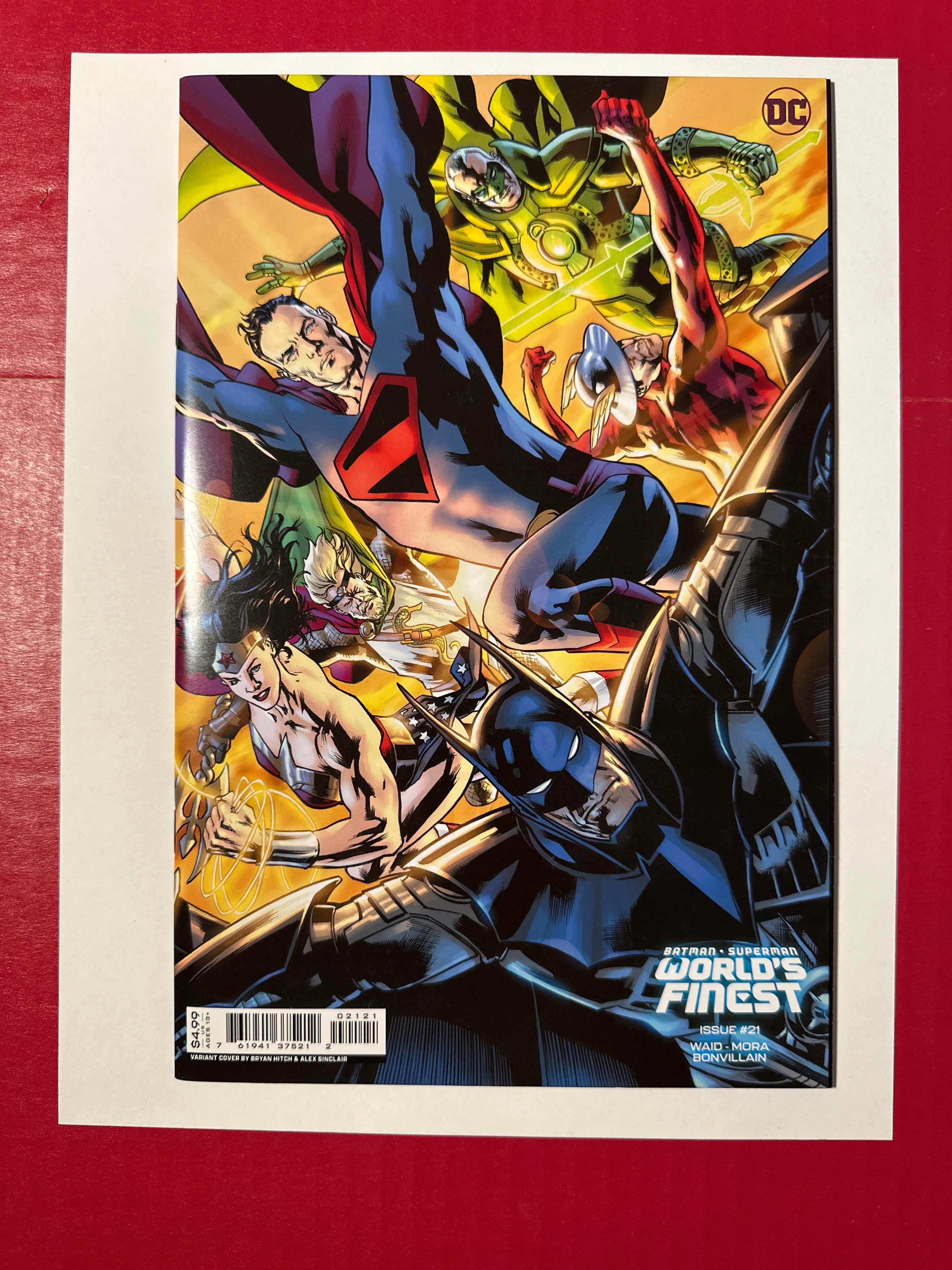 Batman / Superman: World's Finest #21 (DC Comics 2024) Bryan Hitch Variant 1st Appearances by Ugly Monkey Comics