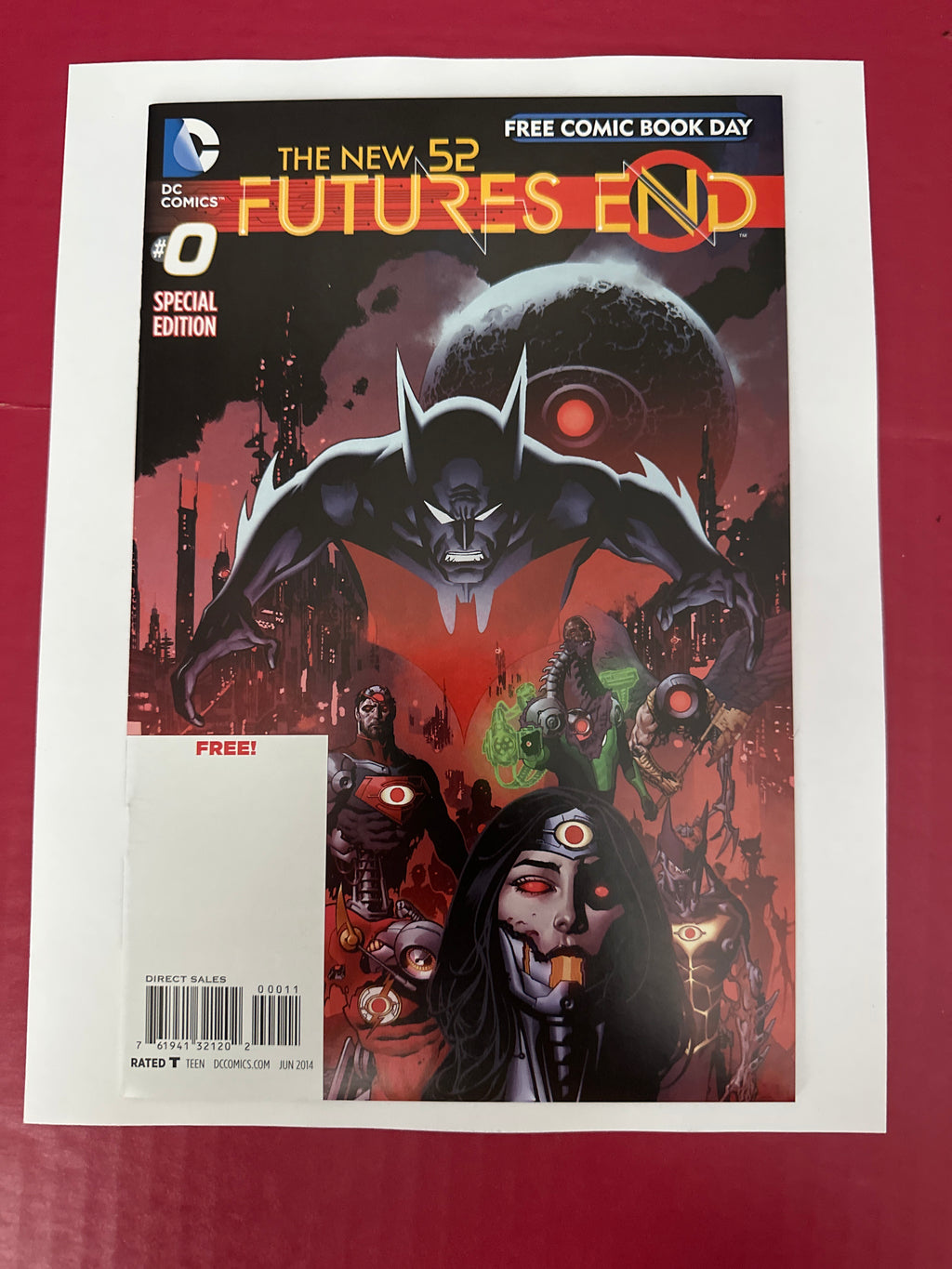 Free Comic Book Day 2014 (The New 52: Future's End) #0A (DC Comics 2014) by Ugly Monkey Comics