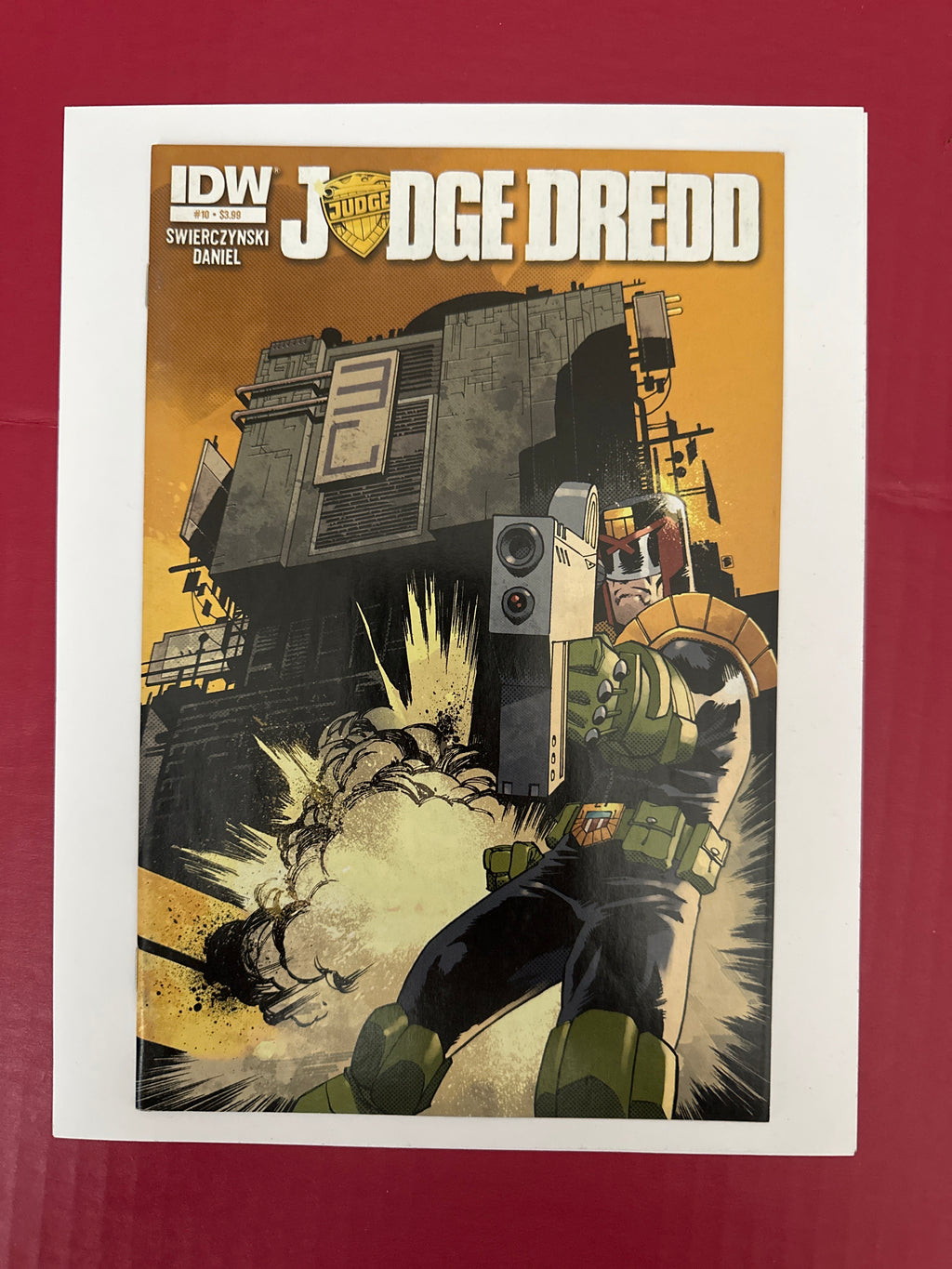 Judge Dredd, Vol. 4 #10A (IDW Publishing 2013) by Ugly Monkey Comics