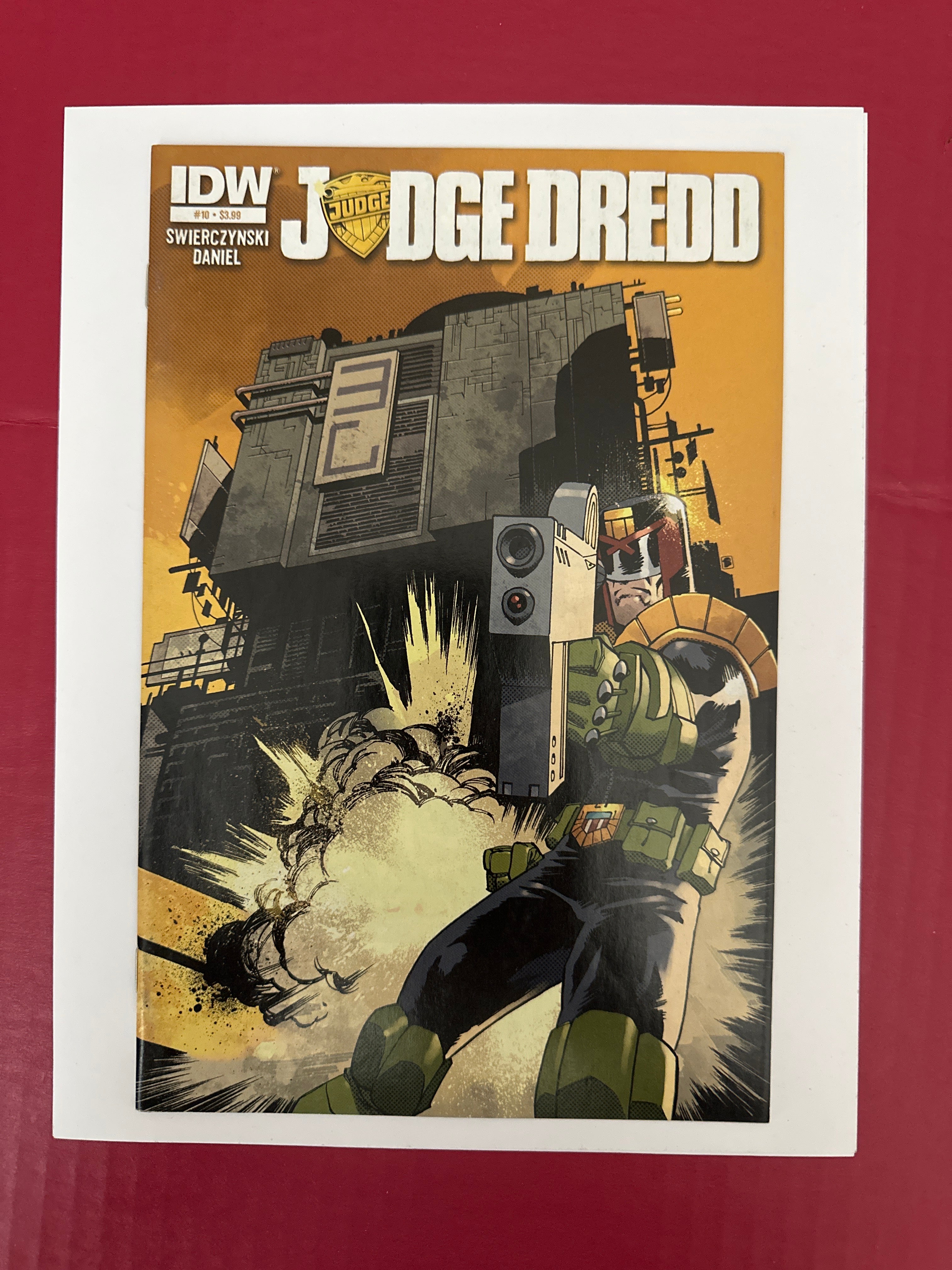Judge Dredd, Vol. 4 #10A (IDW Publishing 2013) by Ugly Monkey Comics