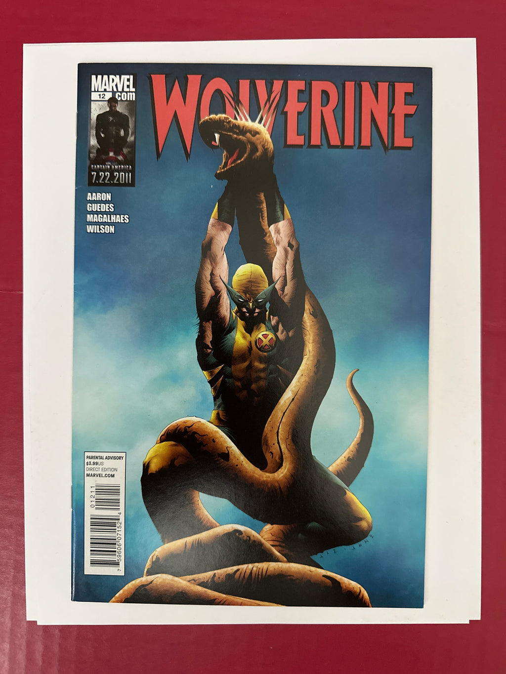 Wolverine, Vol. 4 #12A (2011) by Ugly Monkey Comics