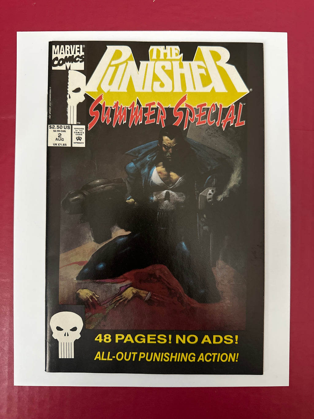 Punisher Summer Special 2A 1992 Comic Book by Ugly Monkey Comics