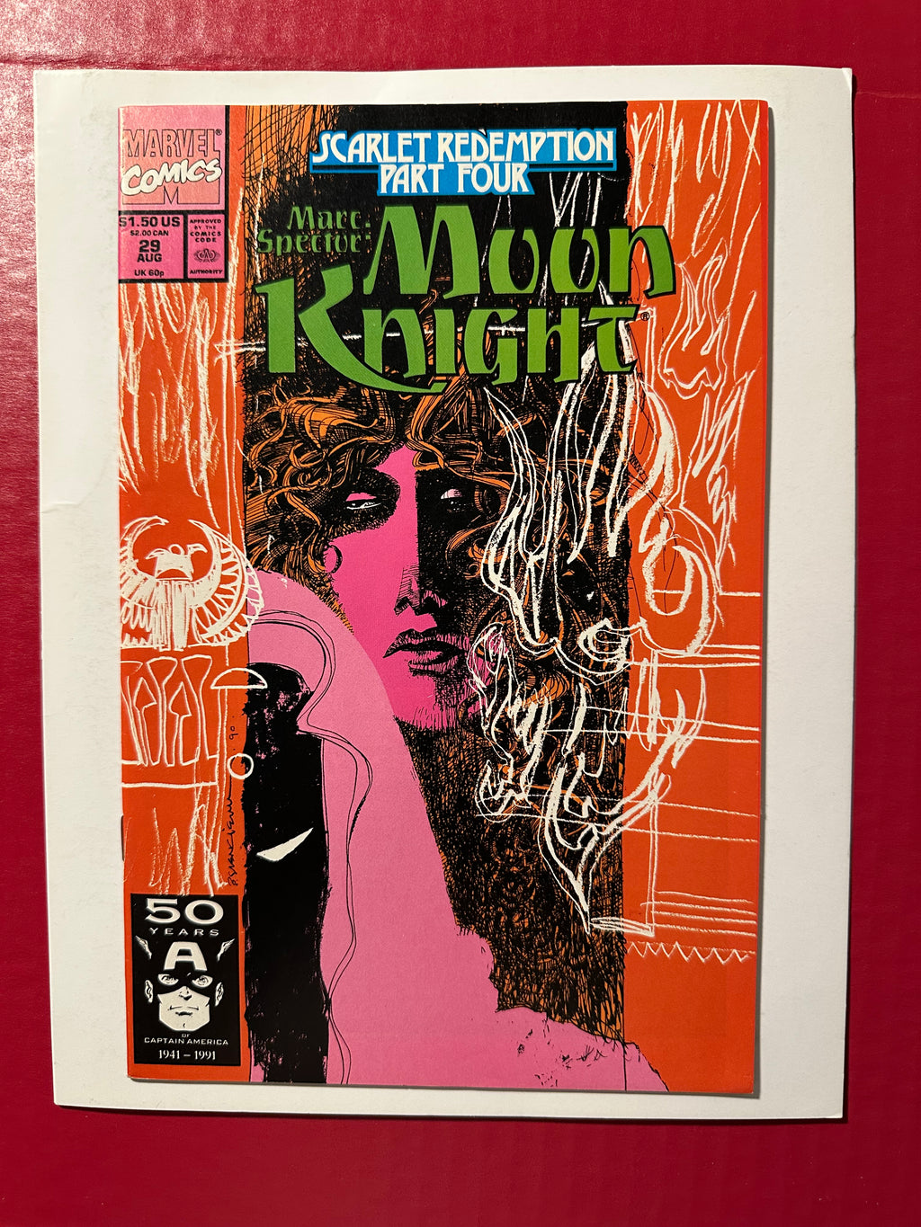 Marc Spector: Moon Knight #29 (1991) by Ugly Monkey Comics
