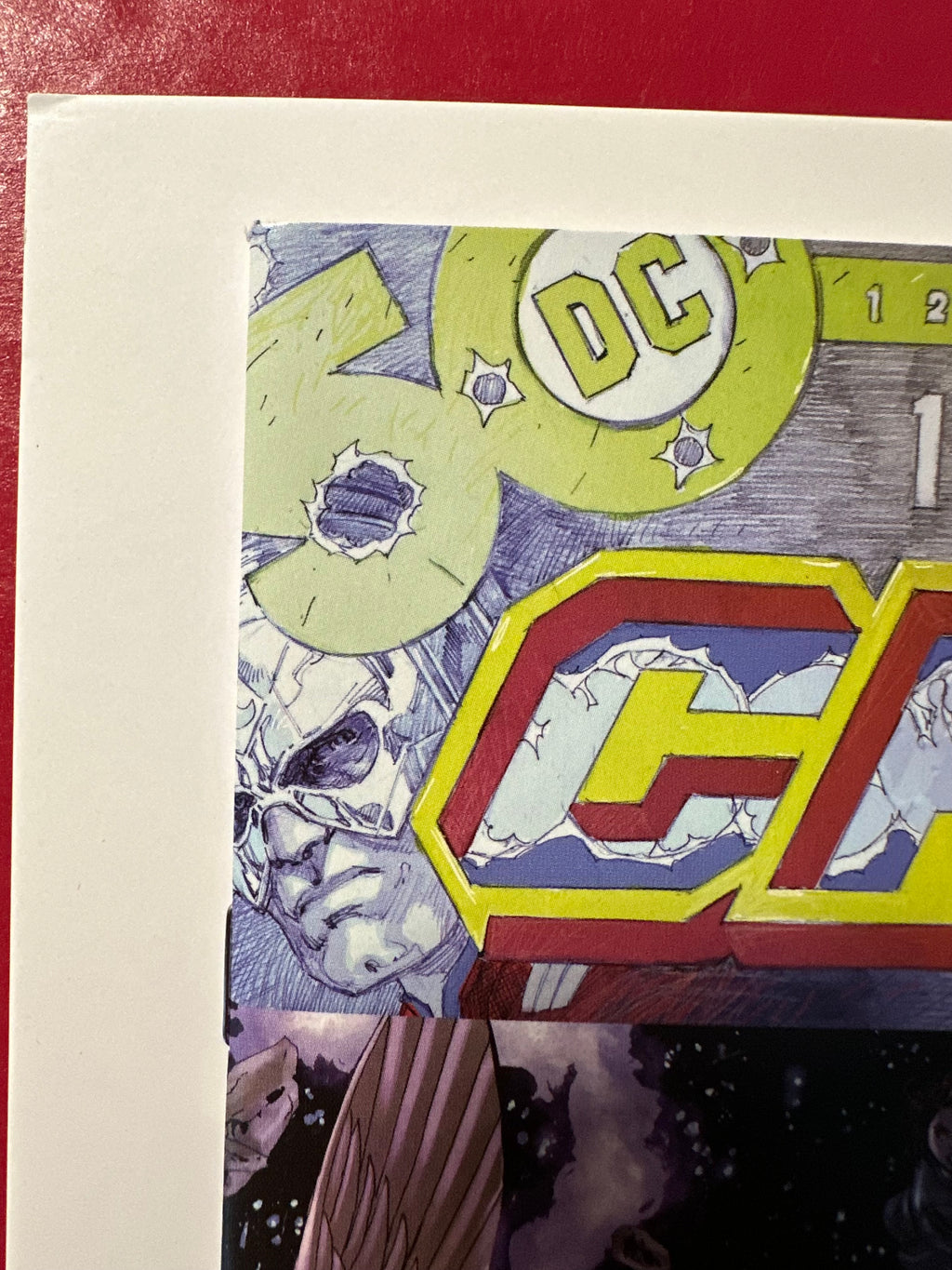 Dark Crisis, Vol. 1 #1 (2022) Jim Lee Homage Card Stock Cover Signed by Joshua Williamson by Ugly Monkey Comics