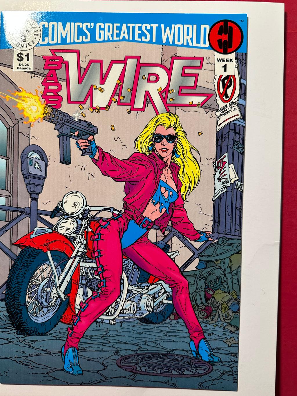 Comics' Greatest World: Barb Wire #1 (1993, Dark Horse) by Ugly Monkey Comics