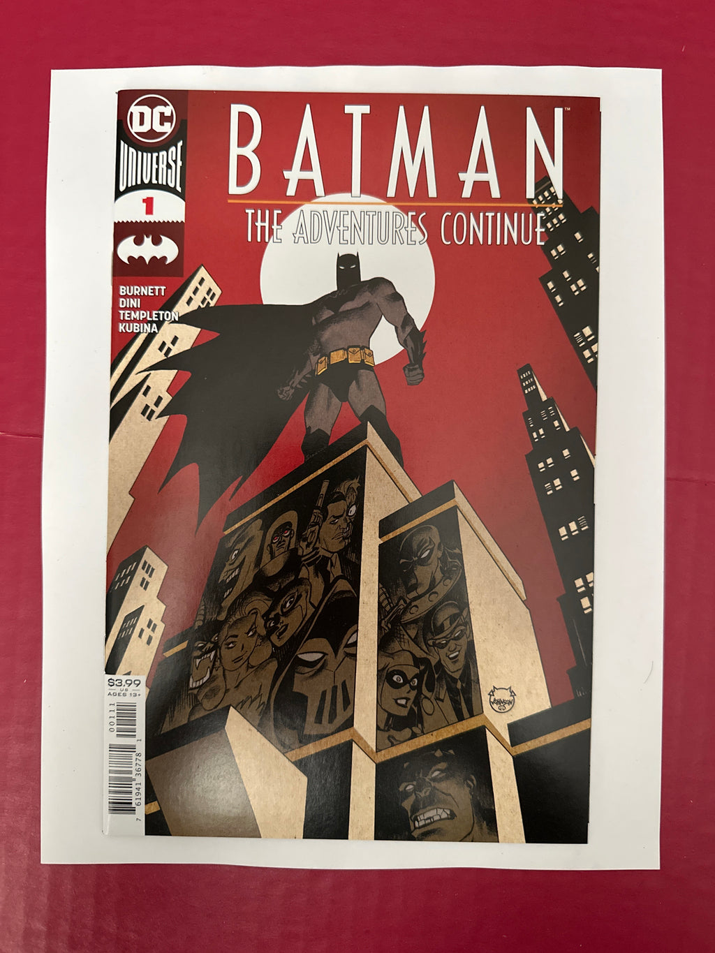 Batman: The Adventures Continue #1A (DC Comics 2020) by Ugly Monkey Comics
