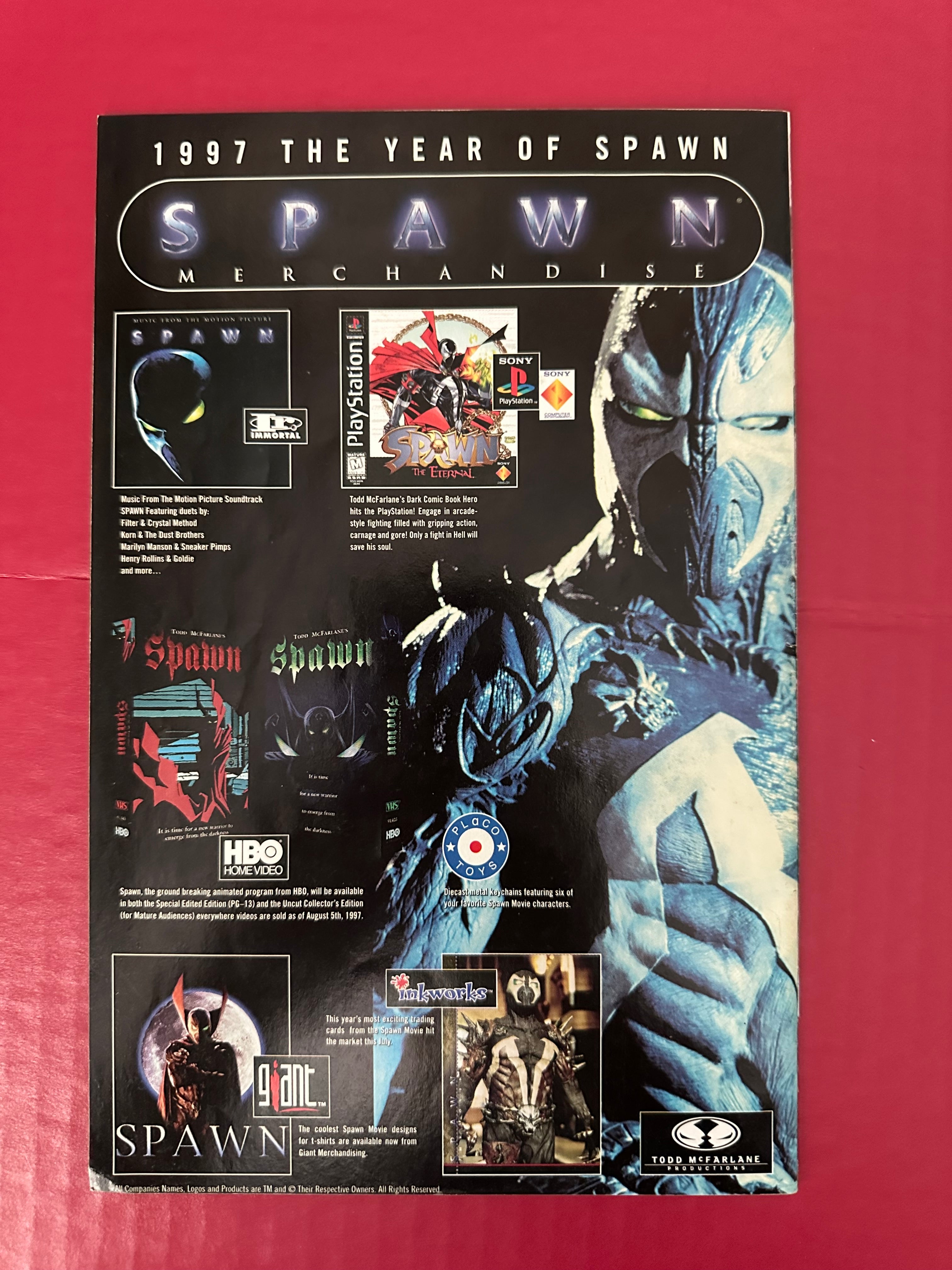 Curse of the Spawn #10A (1997) Direct Edition by Ugly Monkey Comics