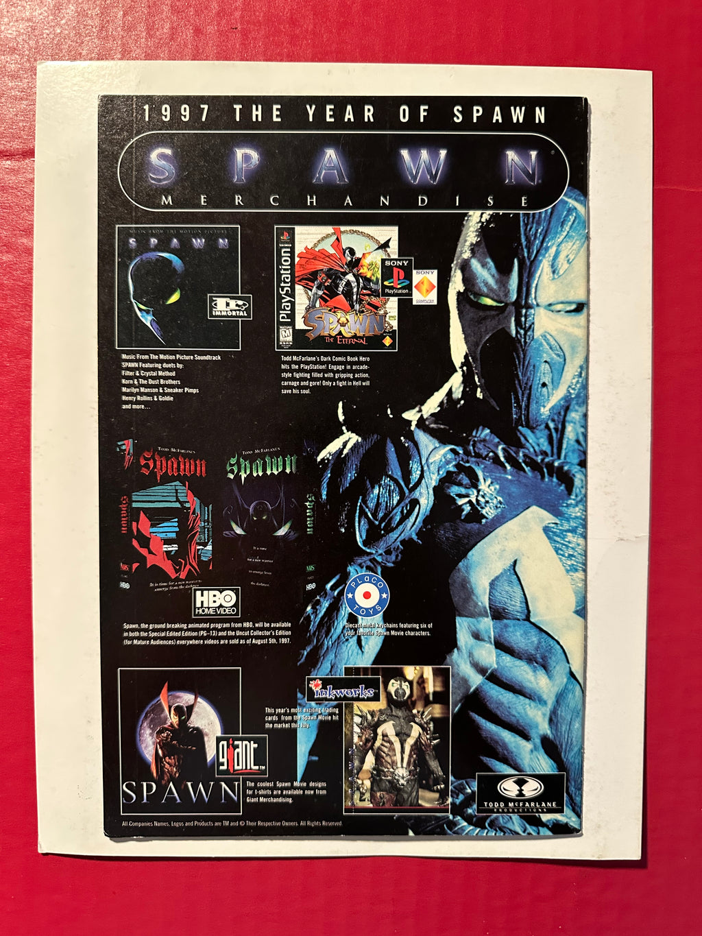 Spawn #64A (1997) by Ugly Monkey Comics