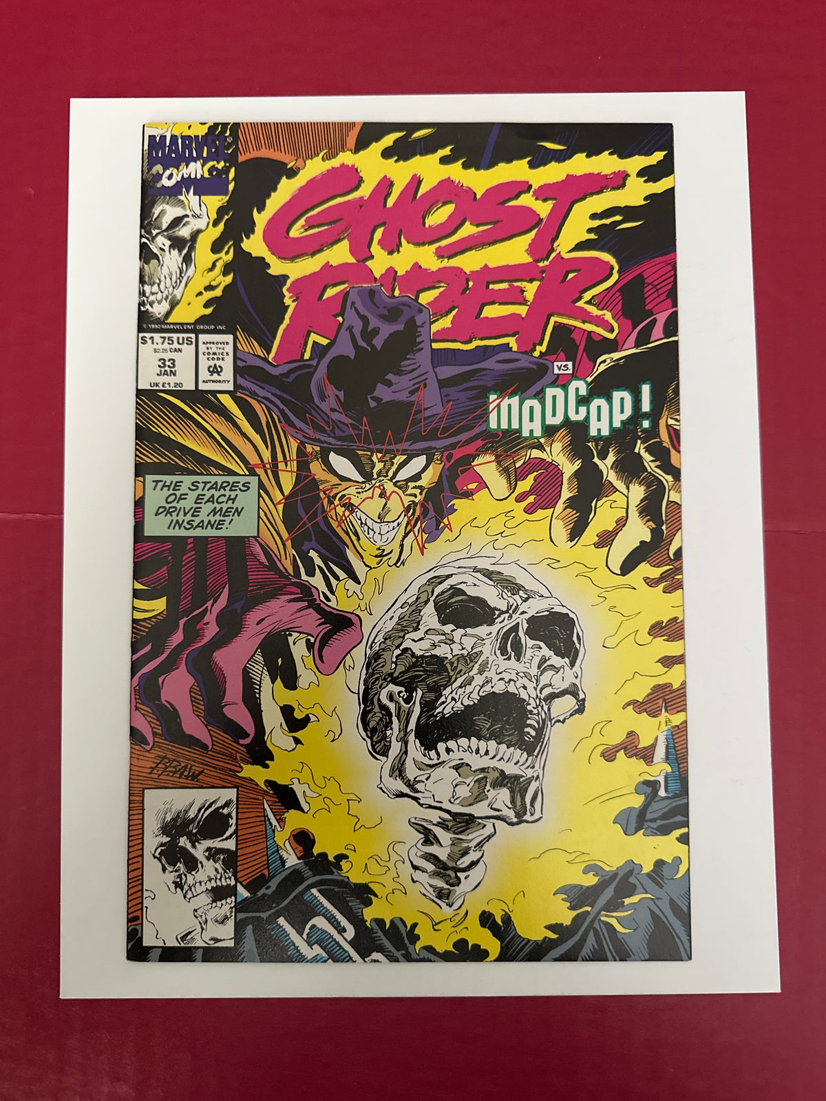 Ghost Rider, Vol. 2 (1990-1998) #33A (Marvel Comics 1992) by Ugly Monkey Comics