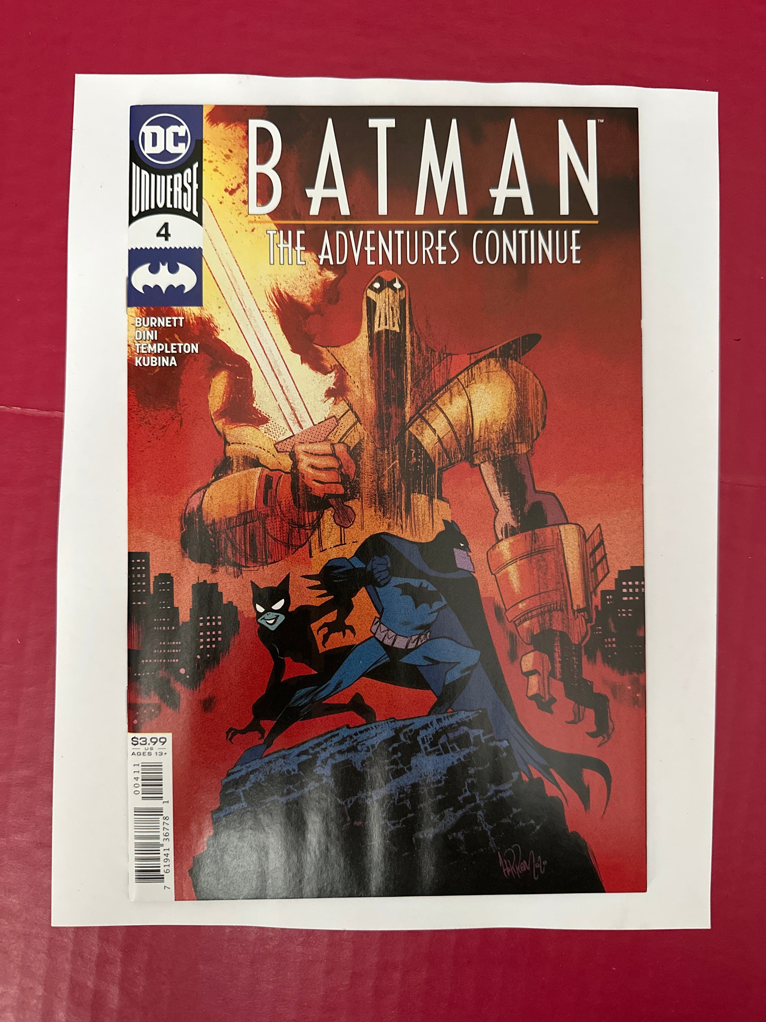 Batman: The Adventures Continue #4A (DC Comics 2020) by Ugly Monkey Comics
