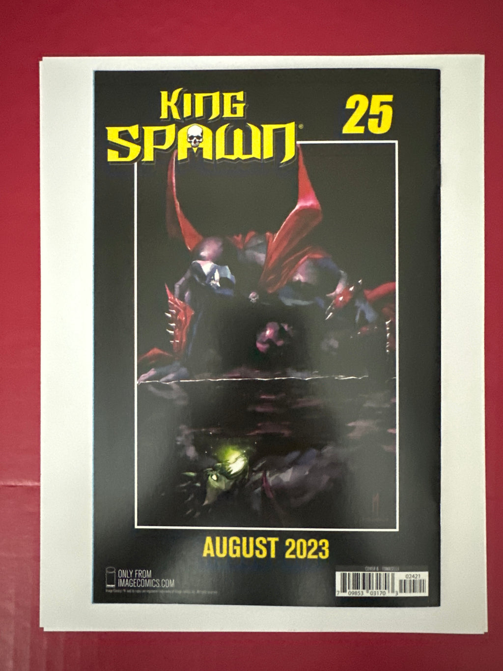 King Spawn #24B (2023) by Ugly Monkey Comics