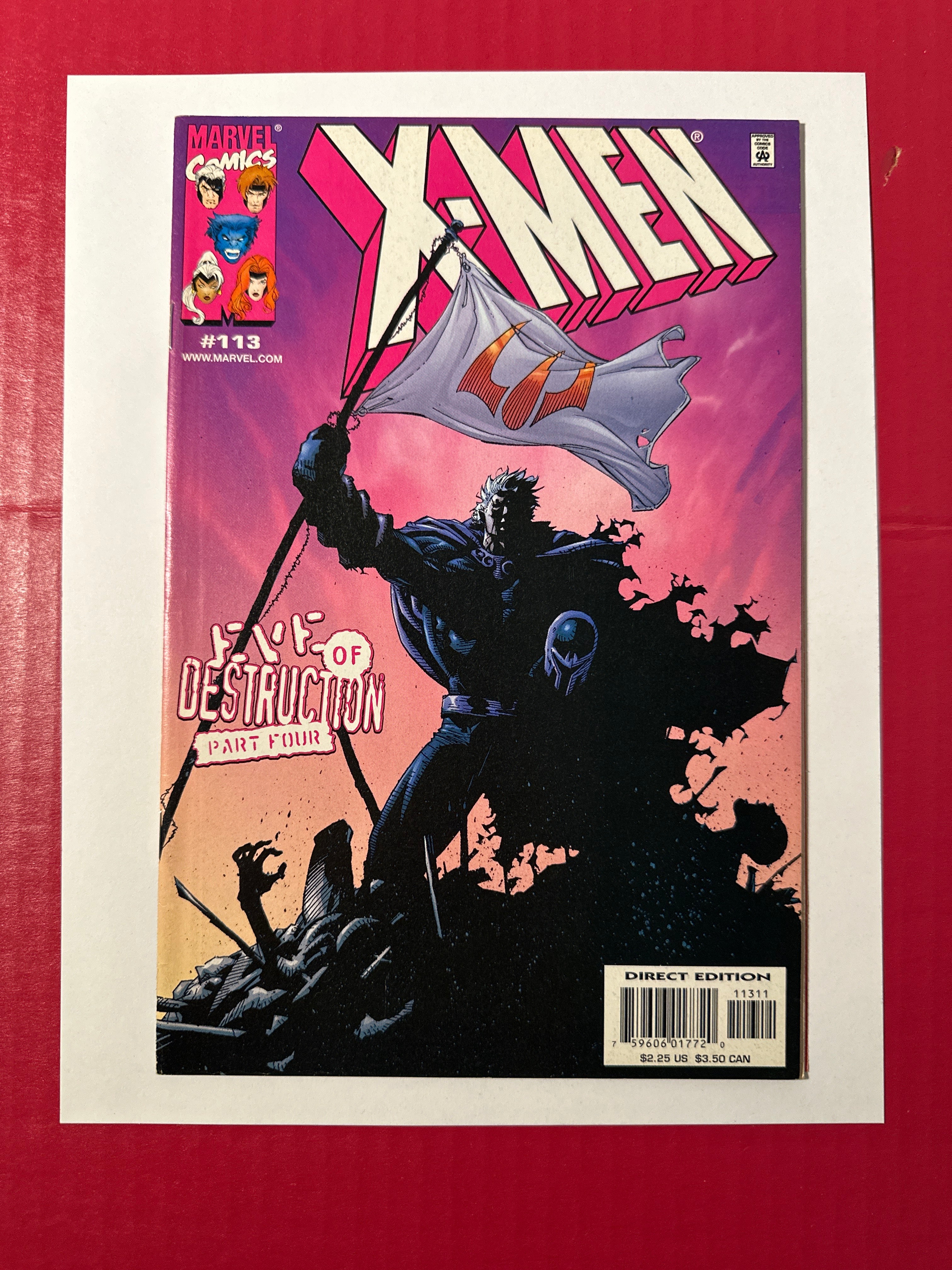 X-Men, Vol. 1 #113A (Marvel Comics 2001) Leinil Francis Yu Regular by Ugly Monkey Comics
