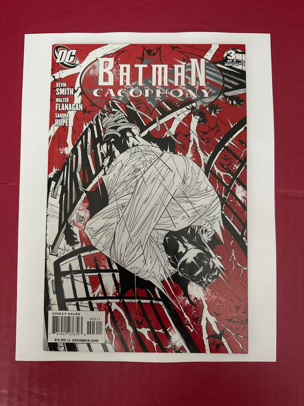 Batman: Cacophony #3A (DC Comics 2009) by Ugly Monkey Comics