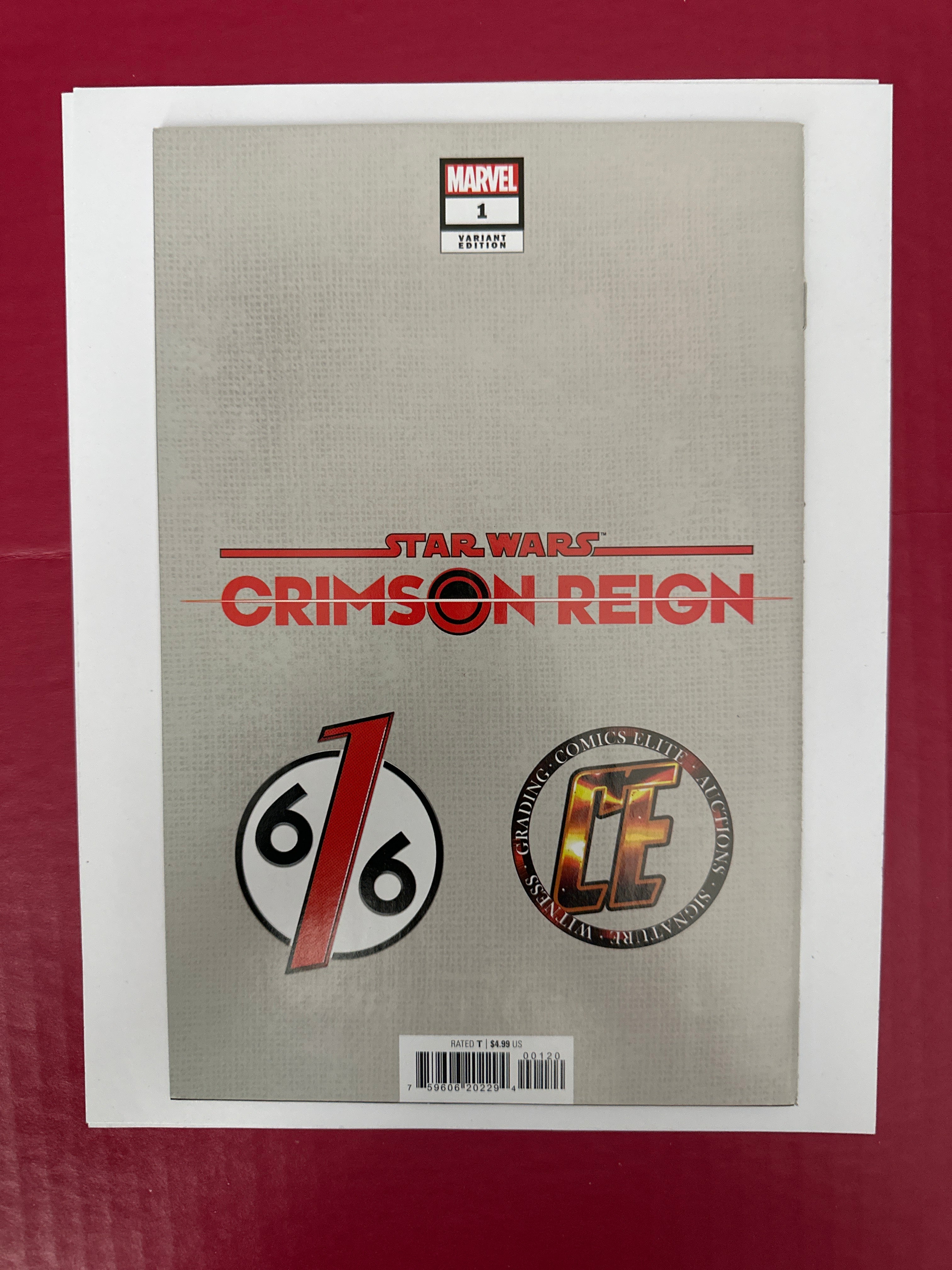 Star Wars Crimson Reign Marvel 2021 #1 Imara Vex First Full Appearance Orphans by Ugly Monkey Comics