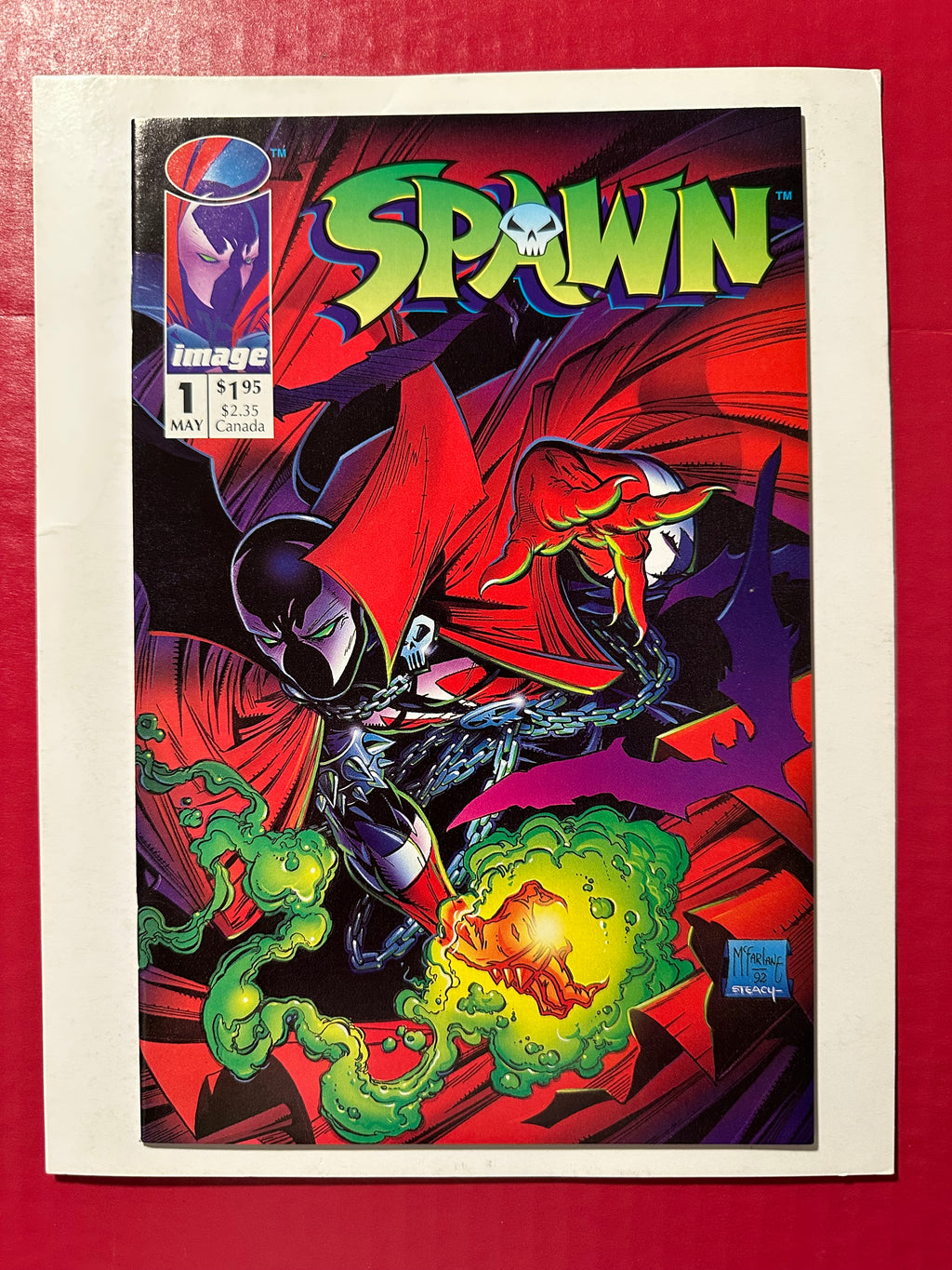 Spawn #1 (1992) 1st app. Spawn by Ugly Monkey Comics