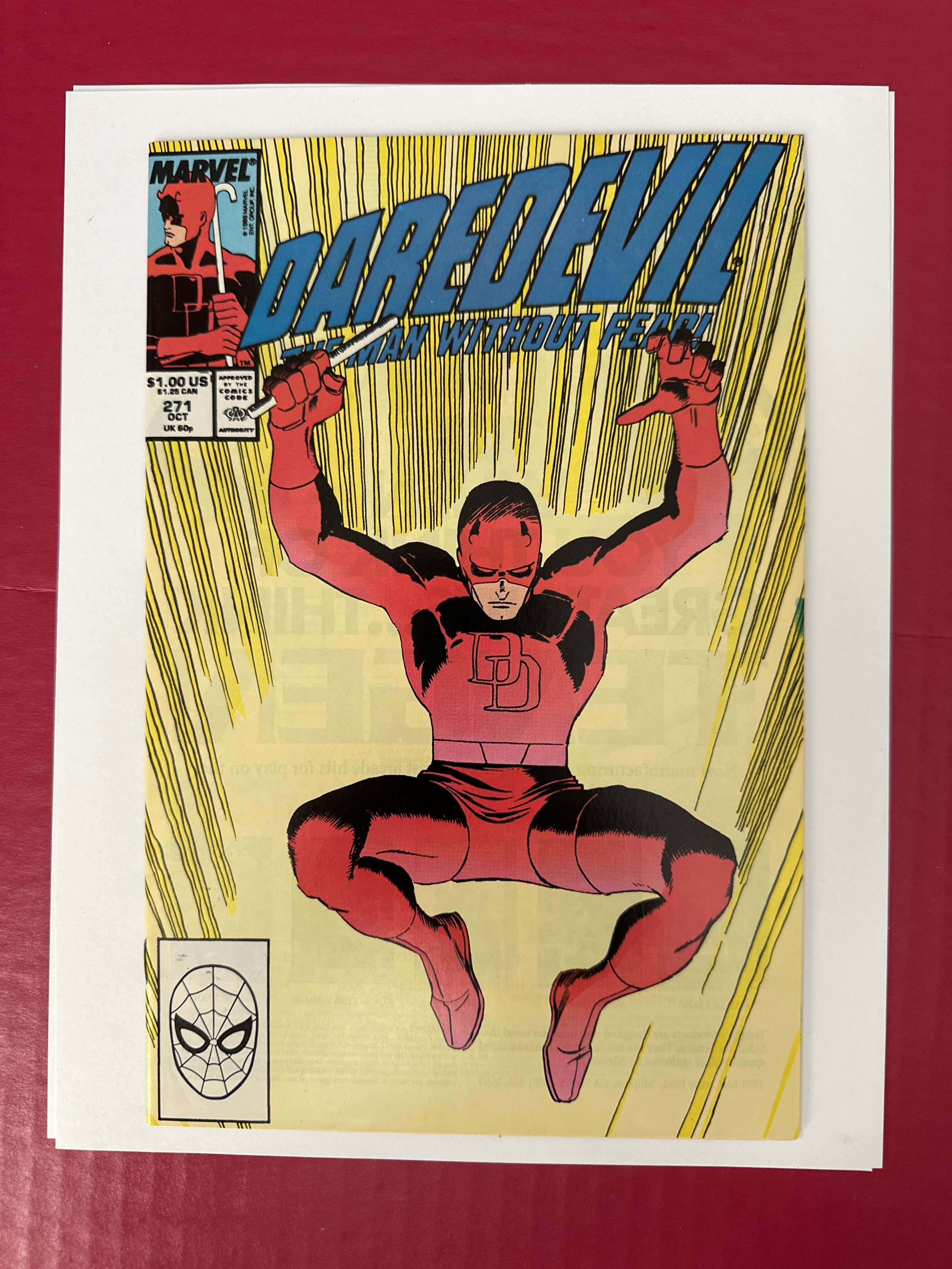 Daredevil, Vol. 1 #271A (1989) by Ugly Monkey Comics