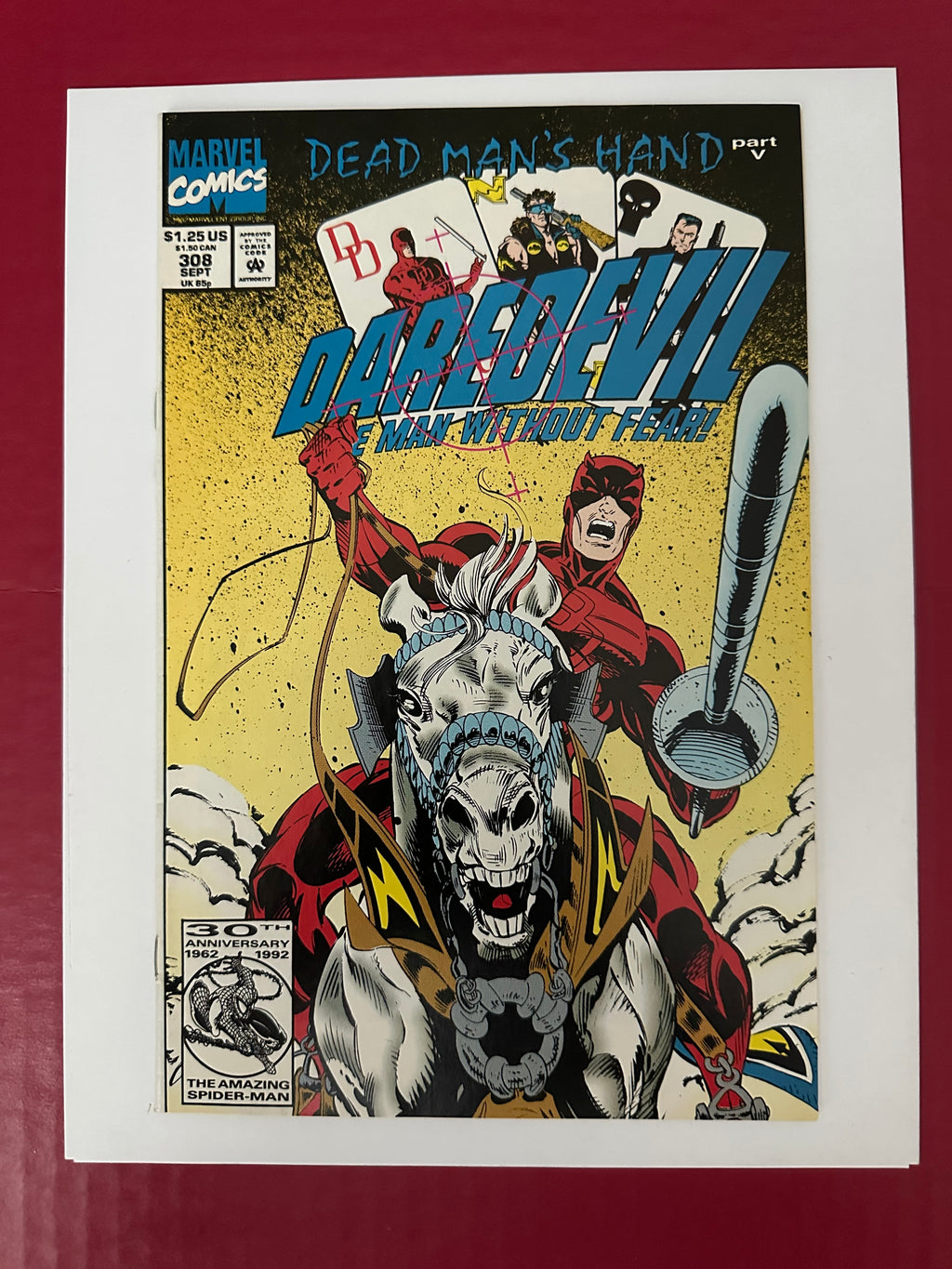 Daredevil, Vol. 1 #308A (1992) by Ugly Monkey Comics