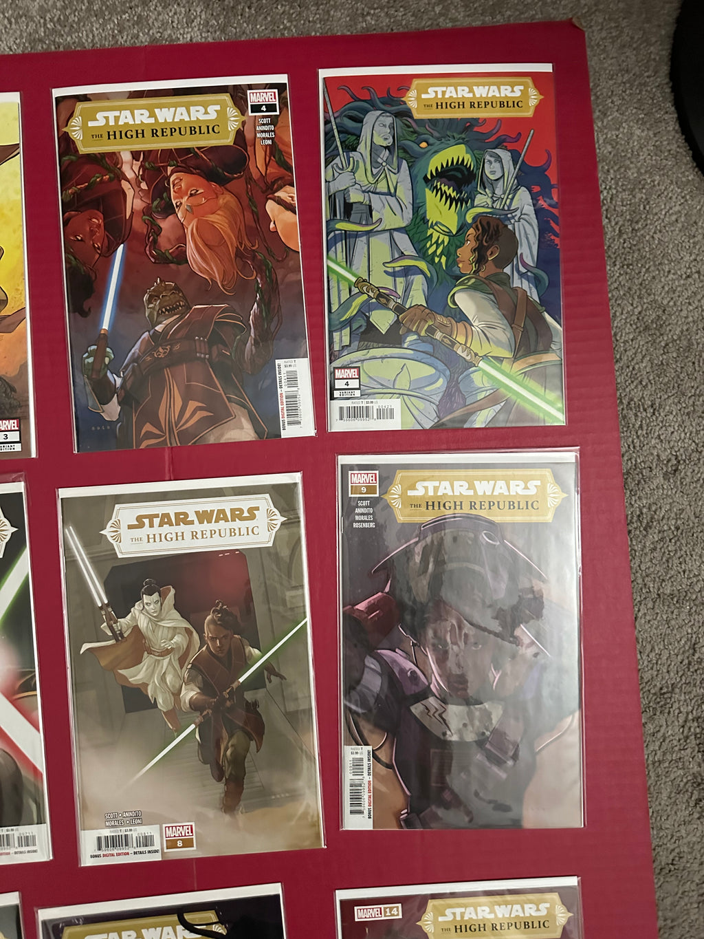 Star Wars: The High Republic Lot of 19 Comics 1 - 15 plus Variants (Marvel Comics 2021) Plenty of 1st Appearances Complete Run by Ugly Monkey Comics