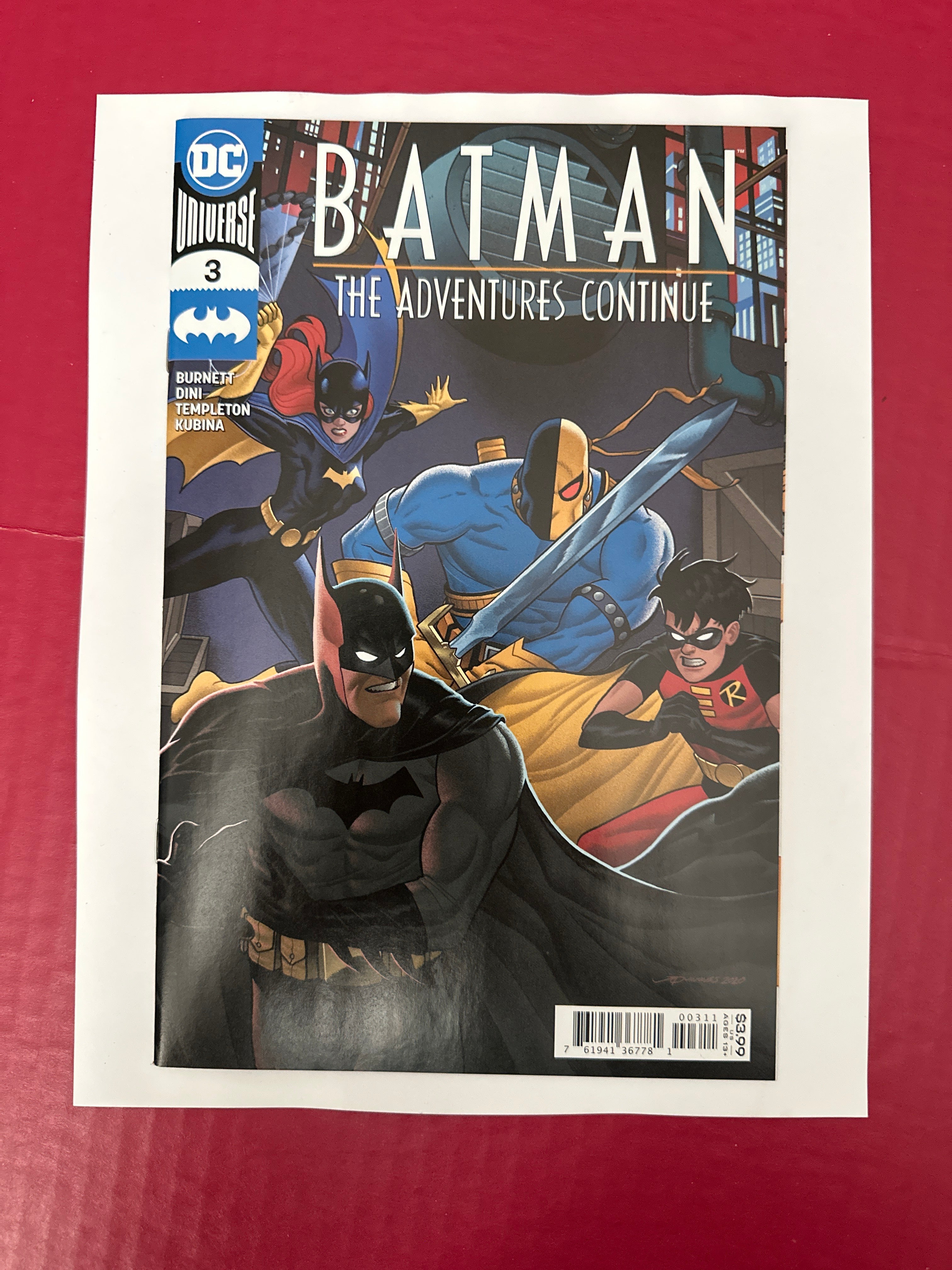Batman: The Adventures Continue #3A (DC Comics 2020) by Ugly Monkey Comics
