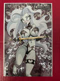 Lady Death: Malevolent Decimation #2 (2021) Dan Mendoza Premium Foil Variant Signed by Dan Mendoza