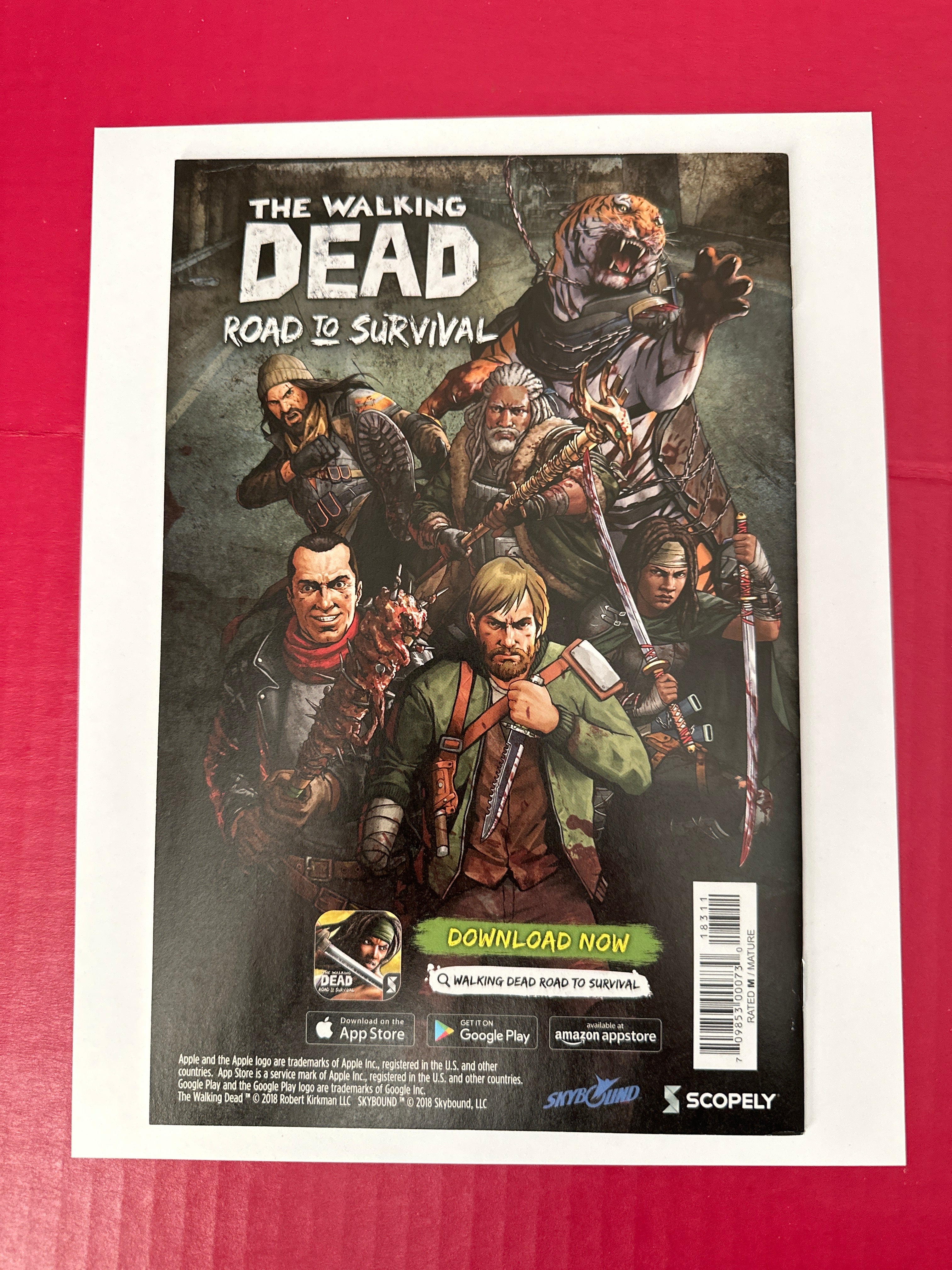 The Walking Dead #183 (Image Comics 2018) Charlie Adlard & Dave Stewart Cover by Ugly Monkey Comics