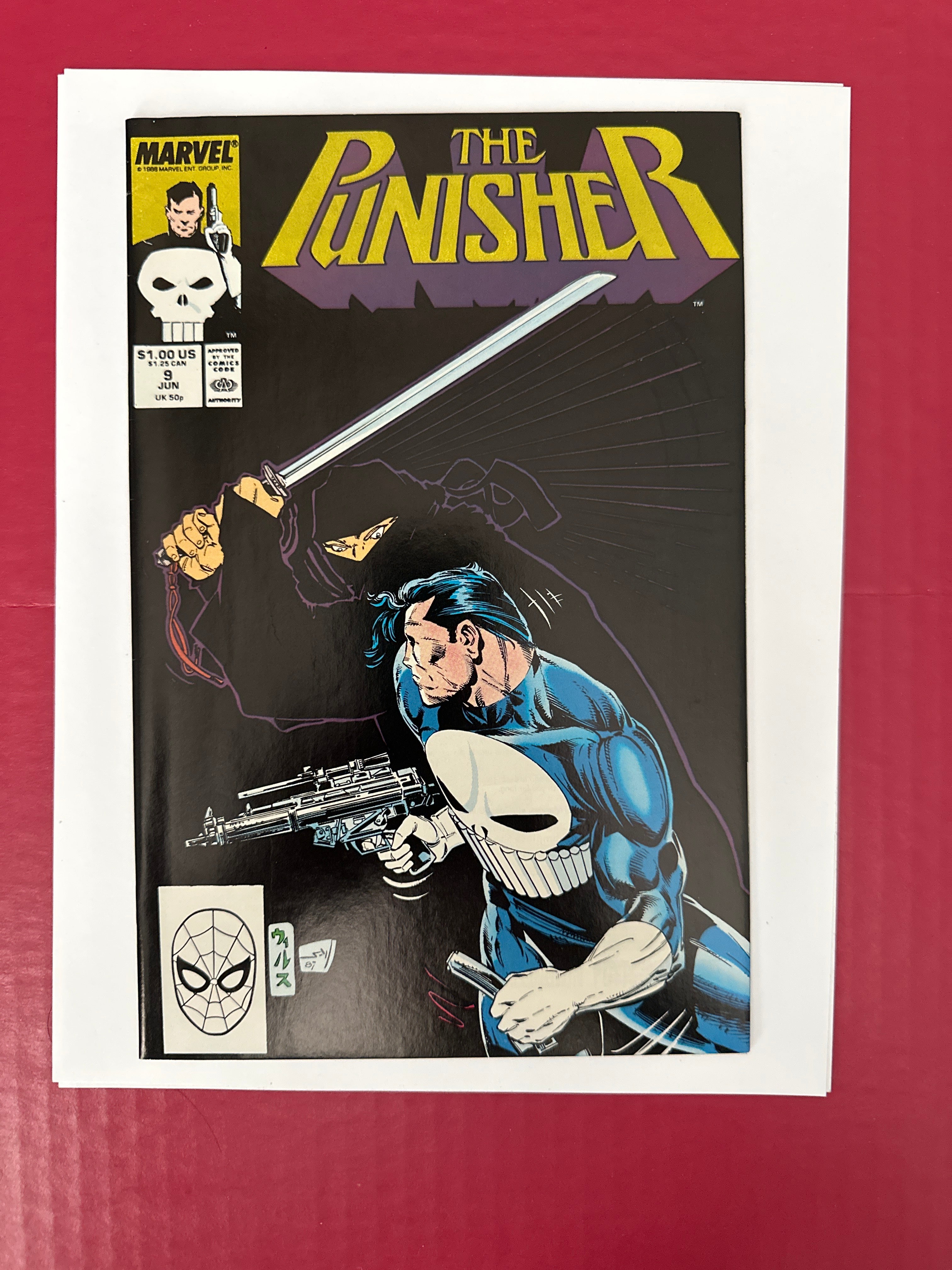 The Punisher Volume 2 9A 1988 Marvel Comics Collectible by Ugly Monkey Comics