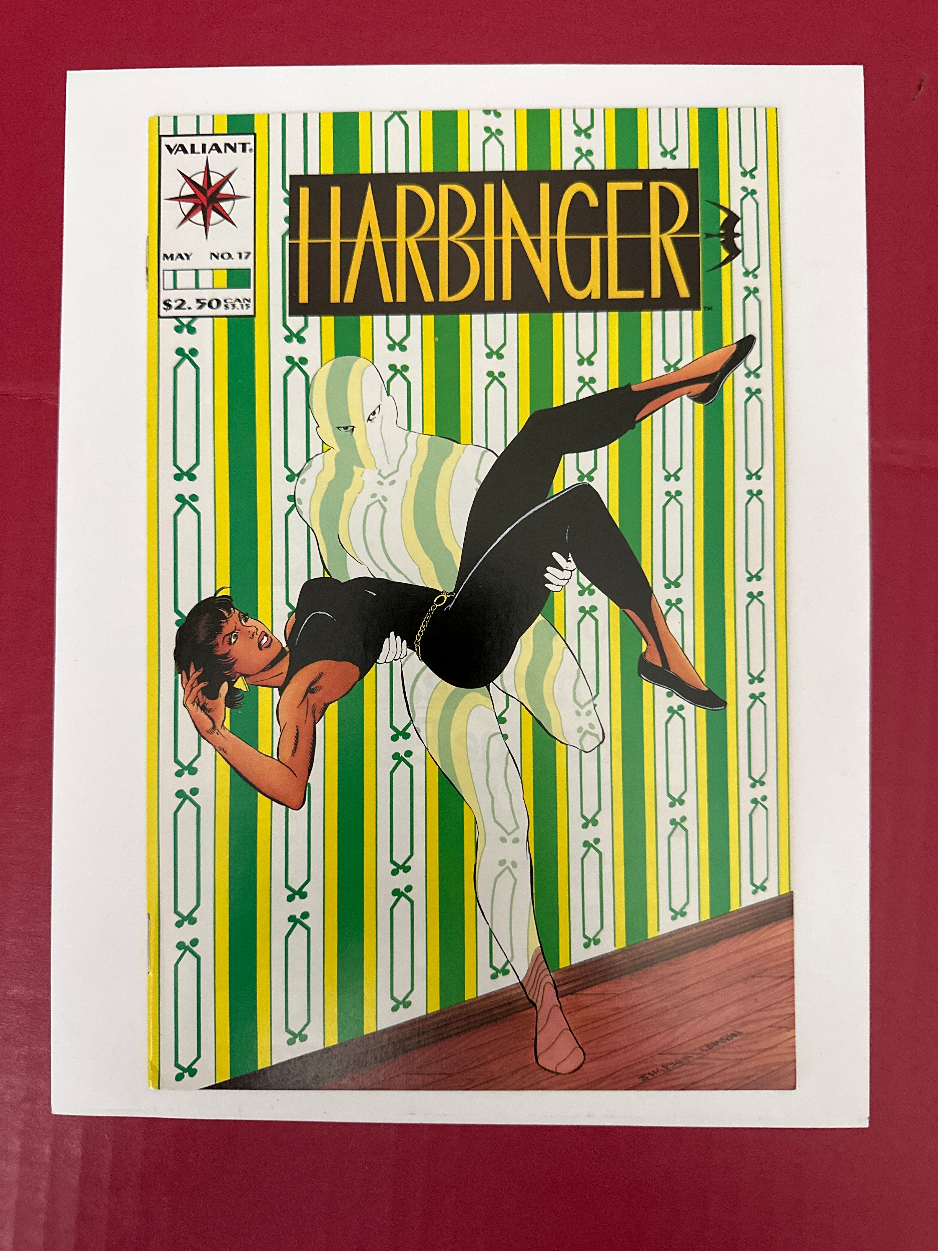 The Harbinger, Vol. 1 #17 (Valiant Entertainment 1993) 1st app. of Camouflage by Ugly Monkey Comics