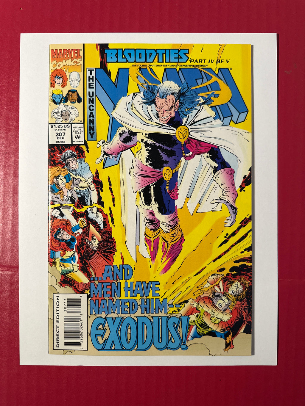 The Uncanny X-Men, Vol. 1 #307 (Marvel Comics 1993) Direct Edition by Ugly Monkey Comics