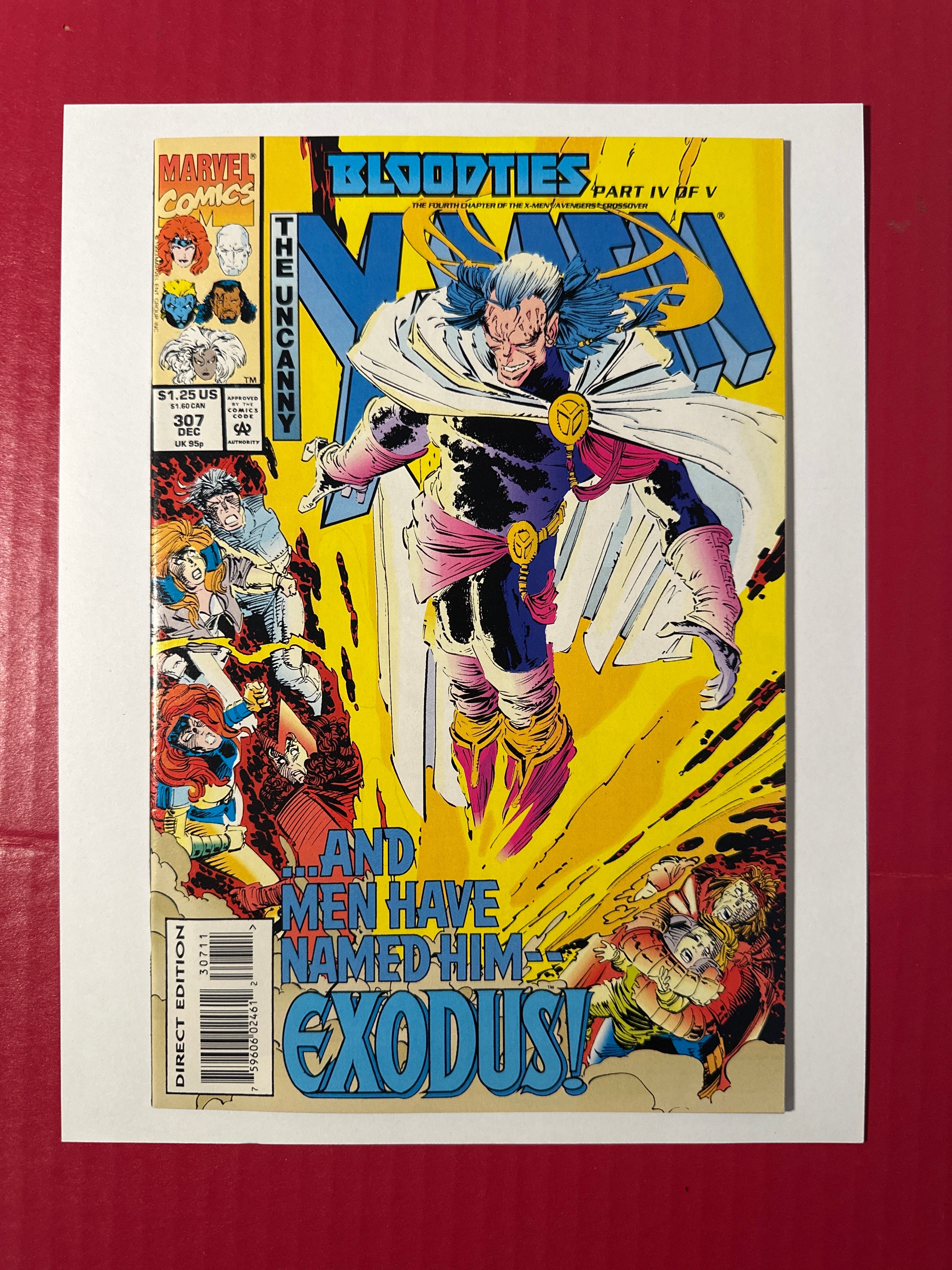The Uncanny X-Men, Vol. 1 #307 (Marvel Comics 1993) Direct Edition by Ugly Monkey Comics
