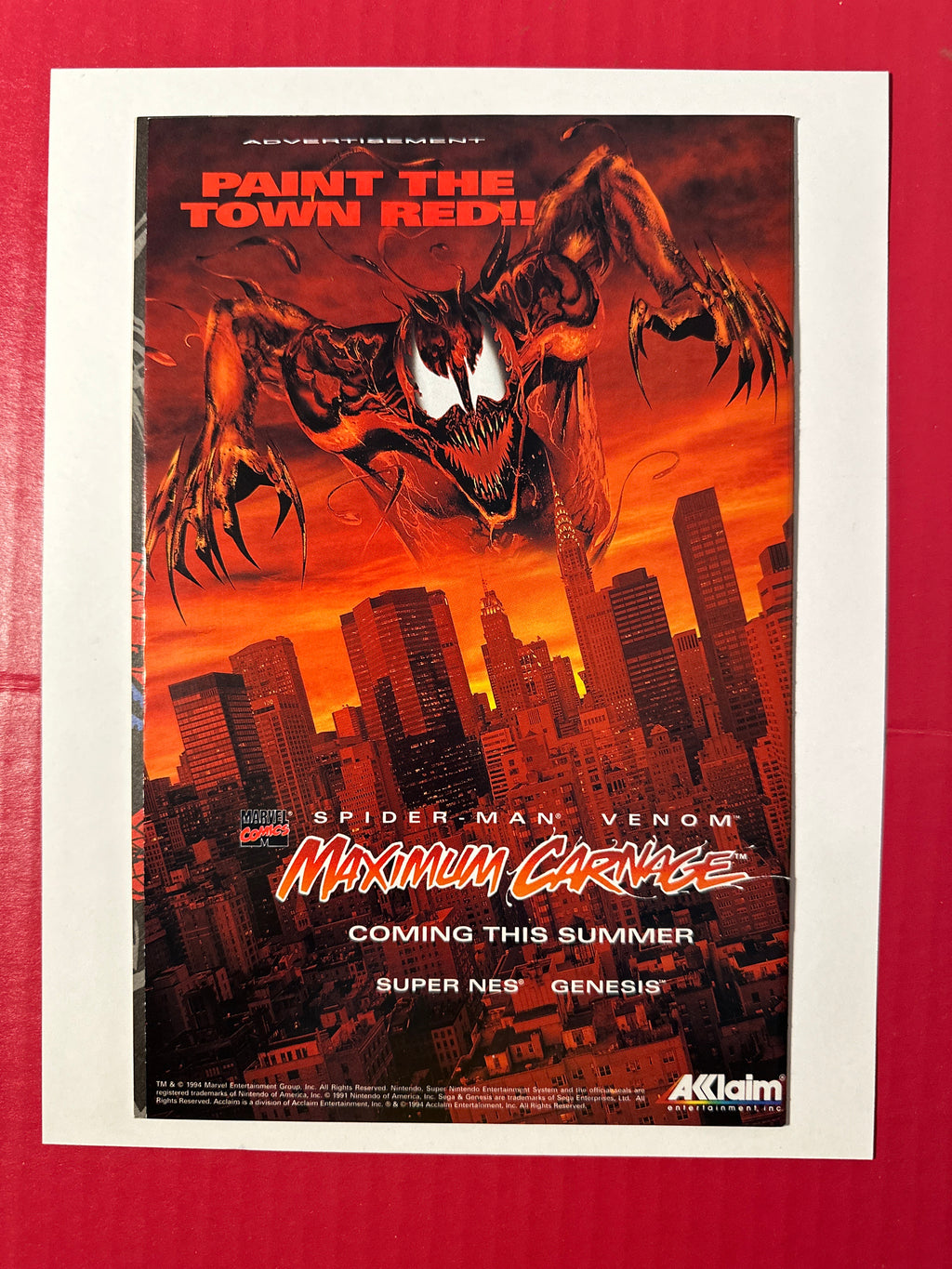 The Uncanny X-Men, Vol. 1 #315 (Marvel Comics 1994) Direct Edition by Ugly Monkey Comics