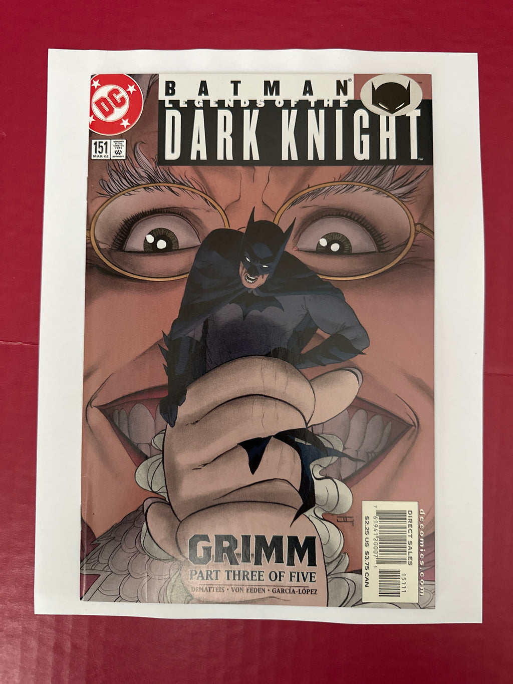Batman: Legends of the Dark Knight #151A (DC Comics 2002) by Ugly Monkey Comics