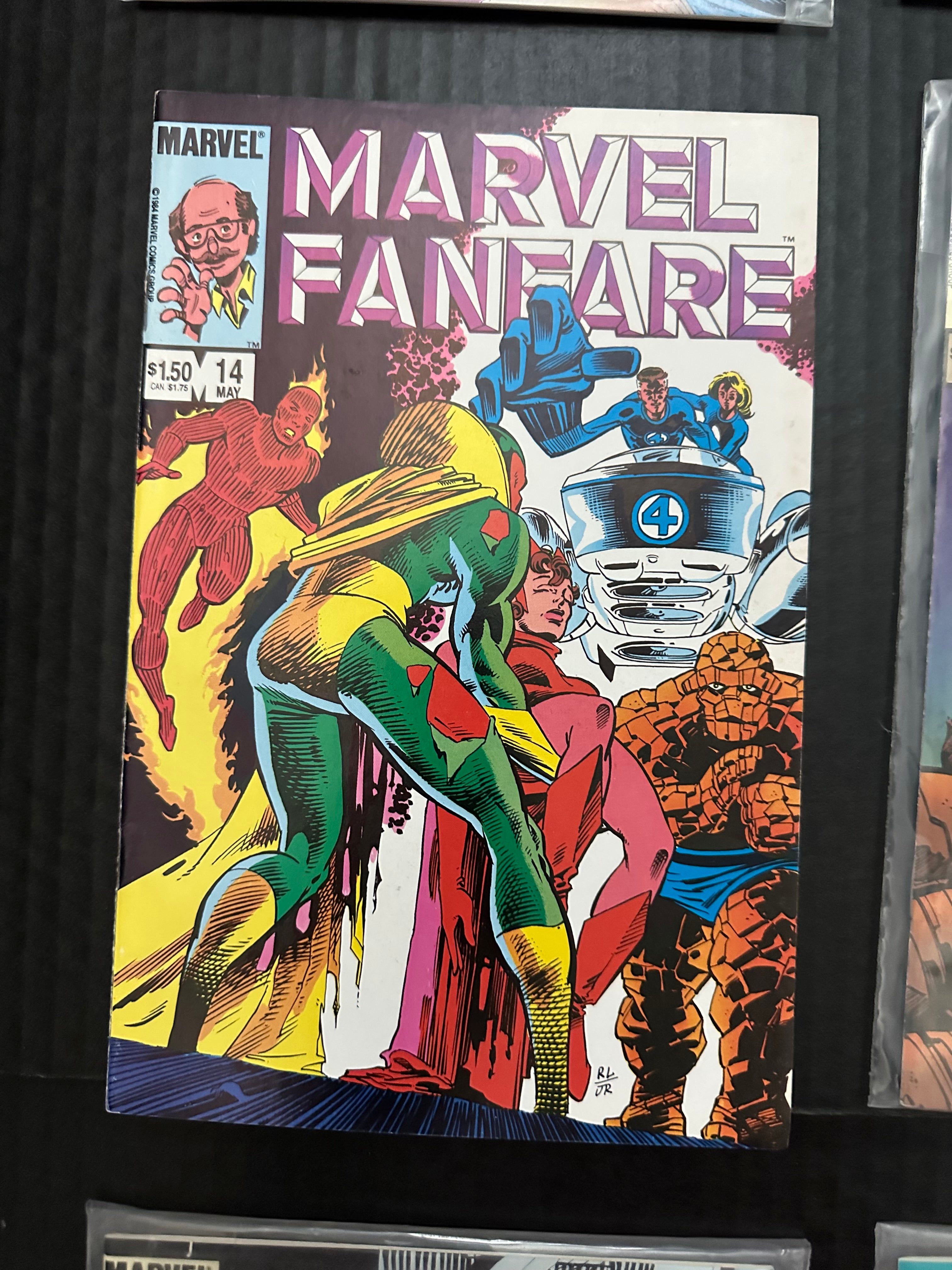 Lot of 33 Marvel Fanfare comics (1982 - 1988) 3 Key Issues by Ugly Monkey Comics