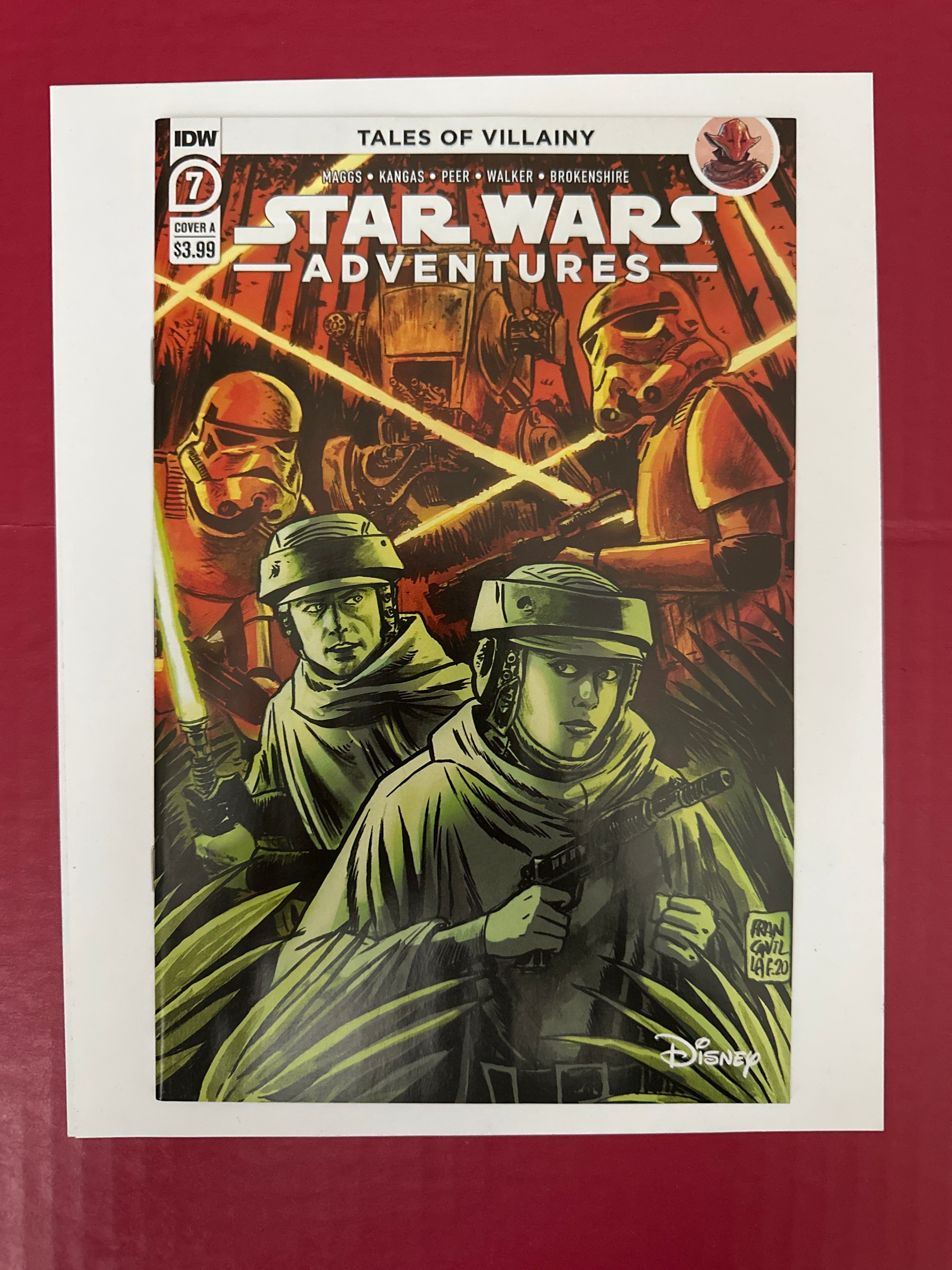 Star Wars Adventures 2020 Issue 7A Crimson Corsair IDW Publishing by Ugly Monkey Comics