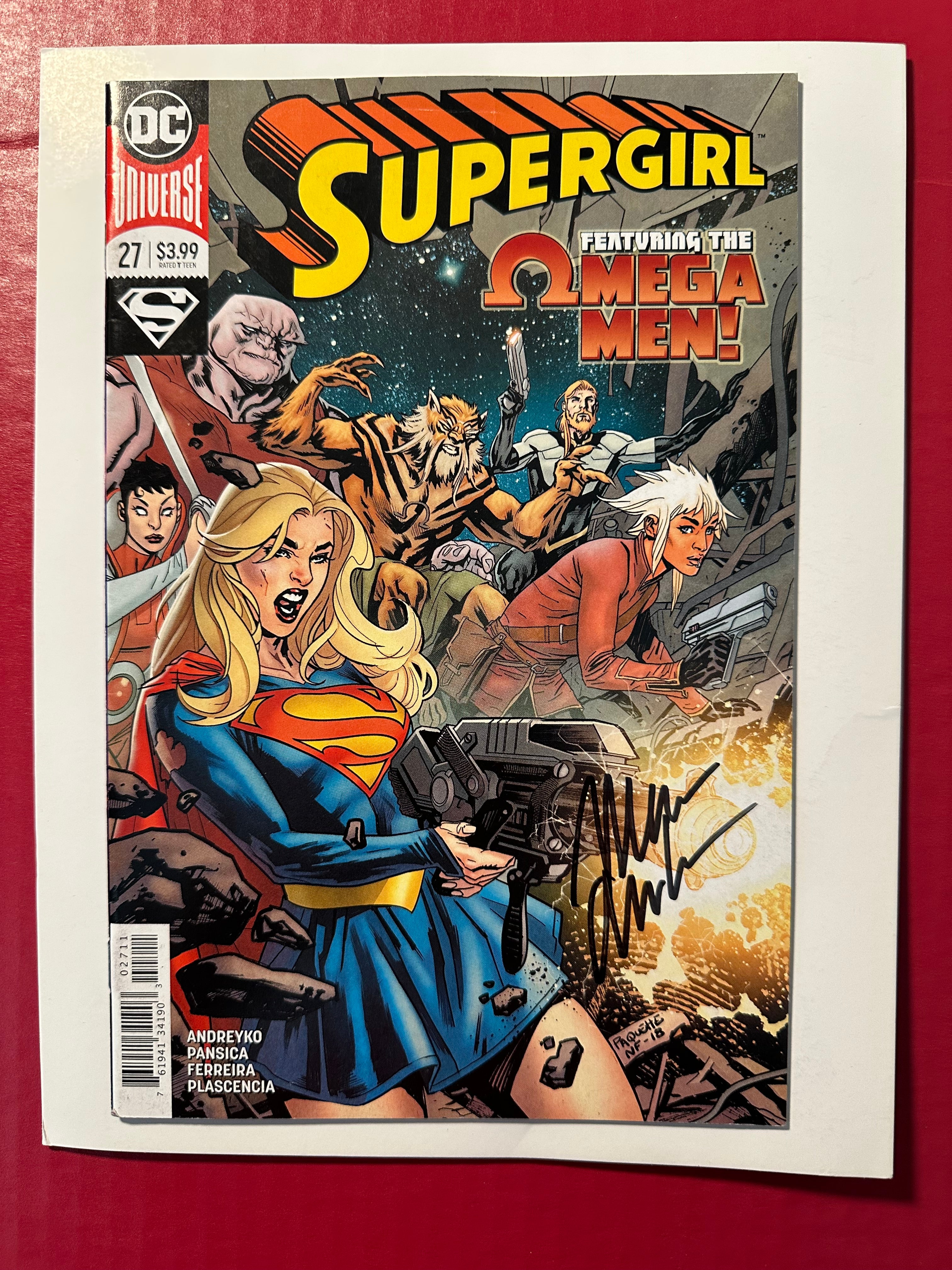 Supergirl, Vol. 7 #27 (2019) Signed by Marc Andrekyo