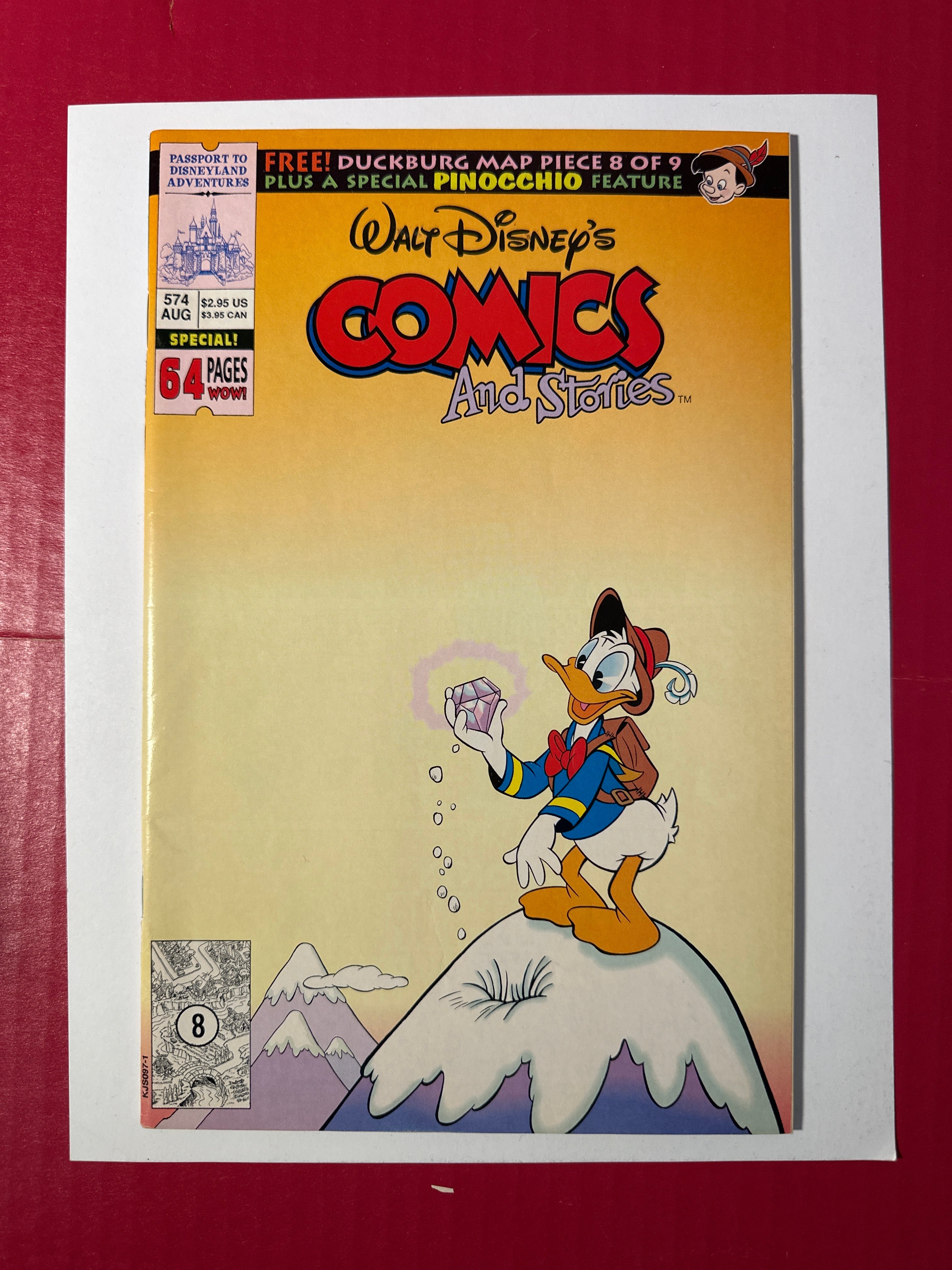 Walt Disney's Comics and Stories #574 (Western Publishing Co. 1992) by Ugly Monkey Comics