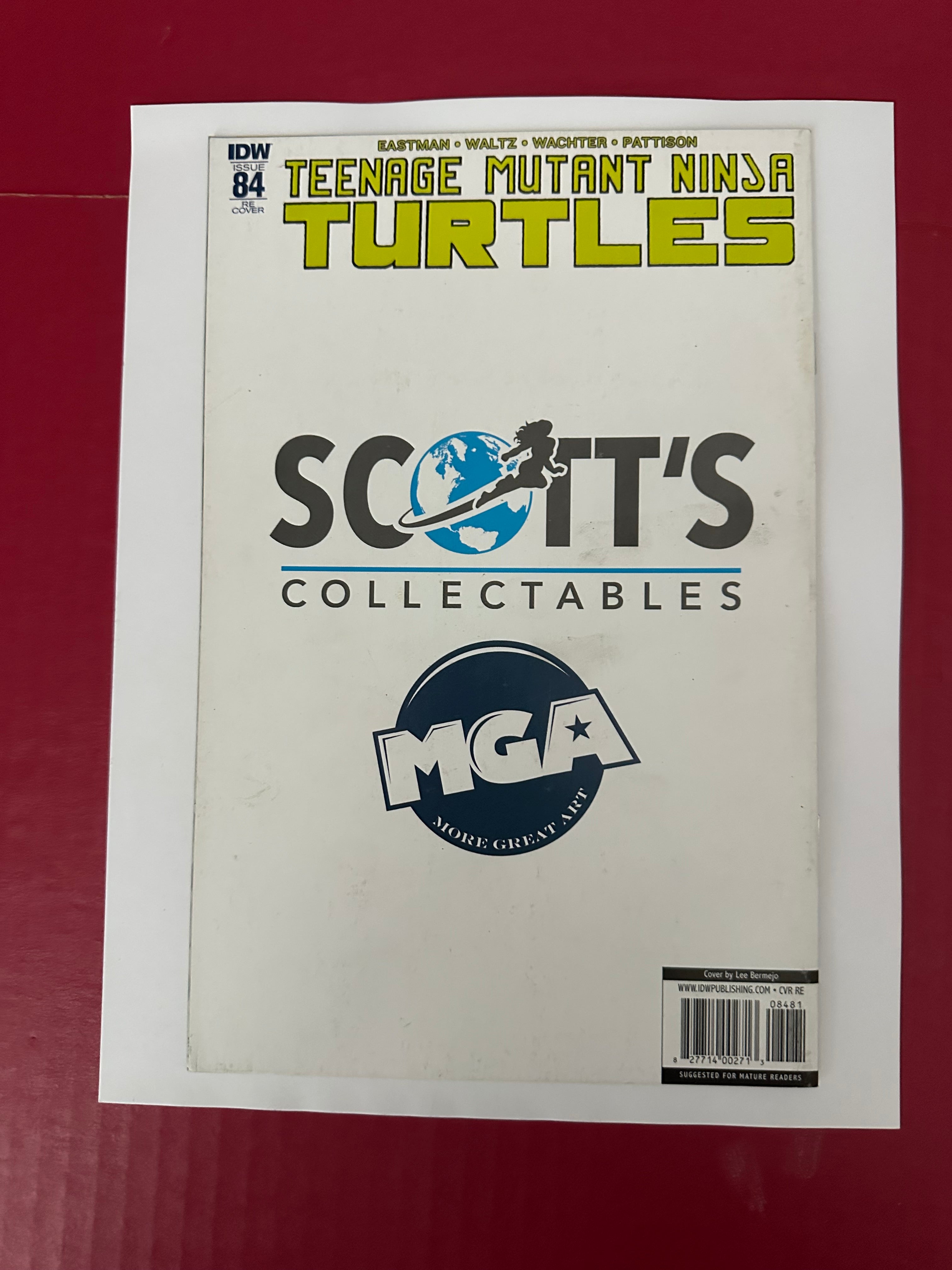 Teenage Mutant Ninja Turtles, Vol. 5 #84H (IDW Publishing 2018) by Ugly Monkey Comics