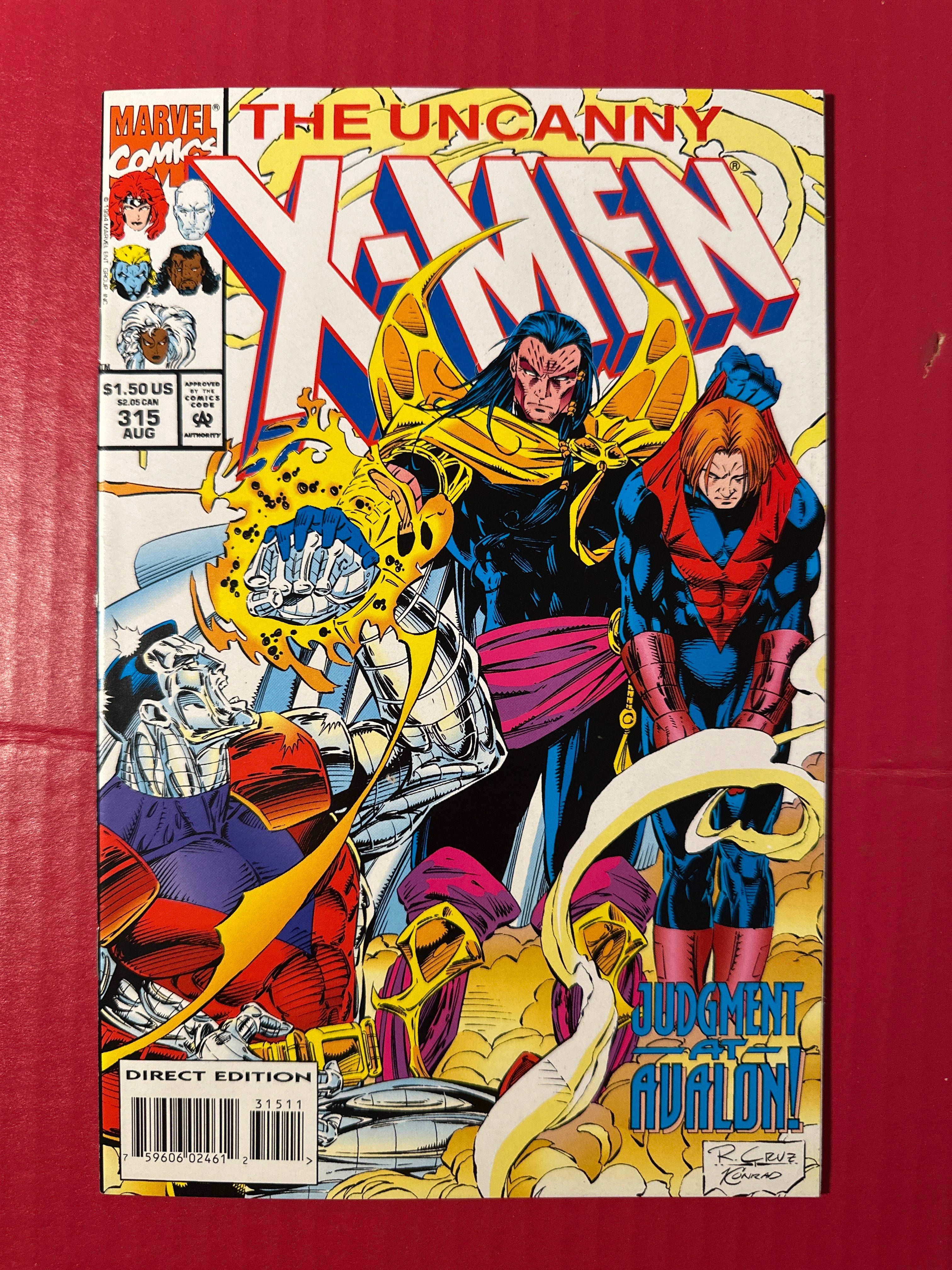 The Uncanny X-Men, Vol. 1 #315 (Marvel Comics 1994) Direct Edition by Ugly Monkey Comics