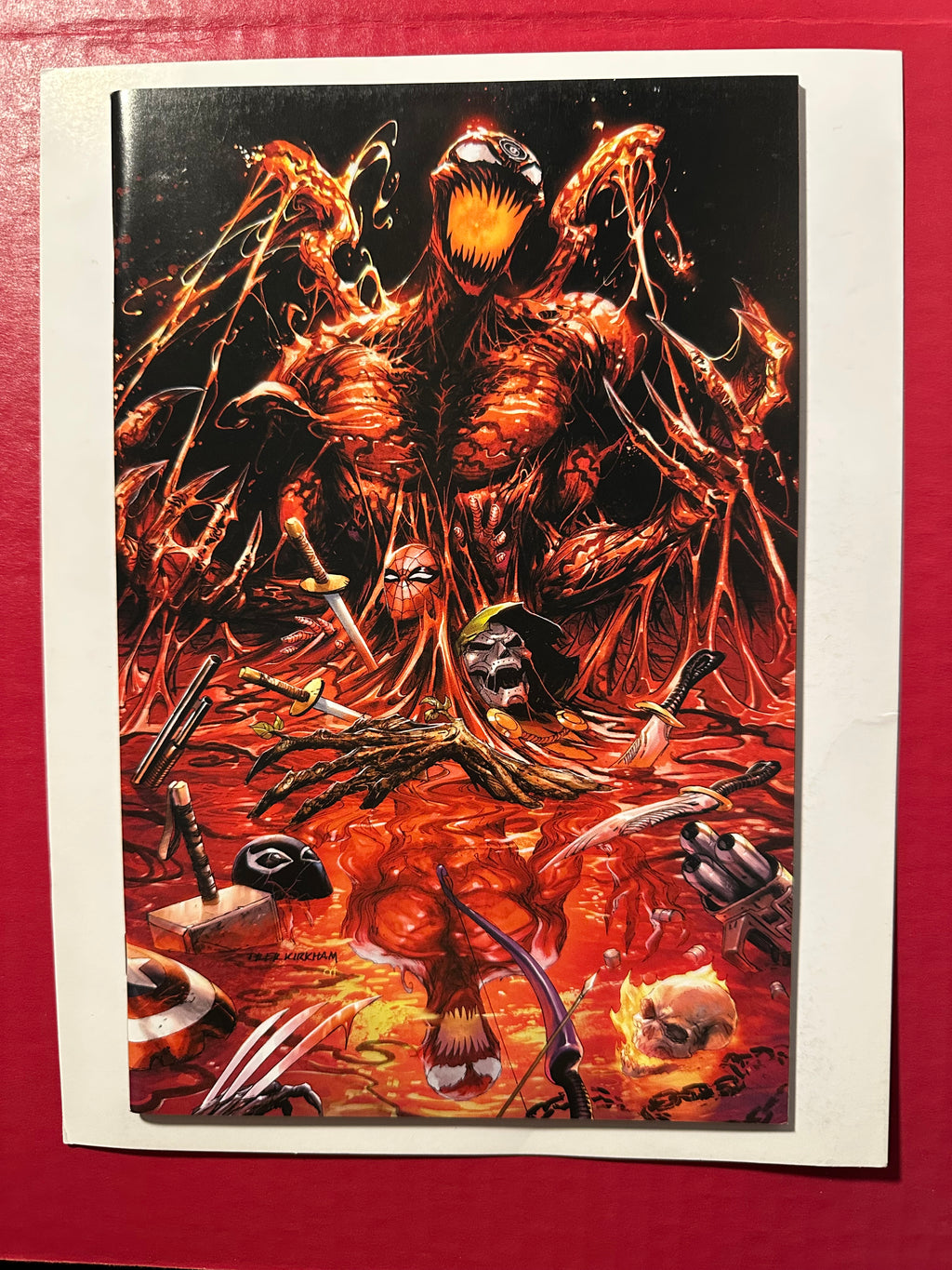 Absolute Carnage#1 (2019) Tyler Kirkham Exclusive Virgin Variant