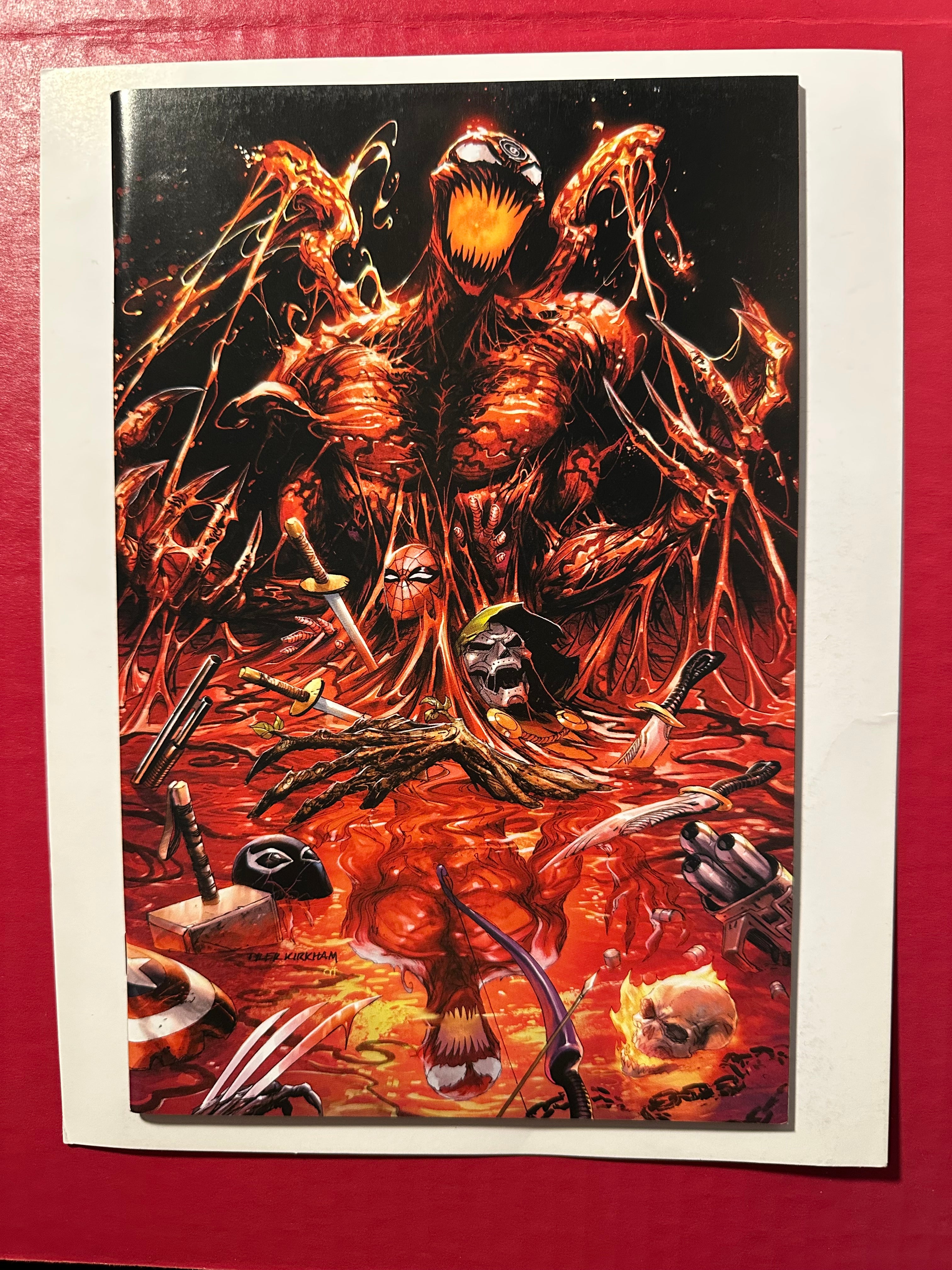 Absolute Carnage#1 (2019) Tyler Kirkham Exclusive Virgin Variant