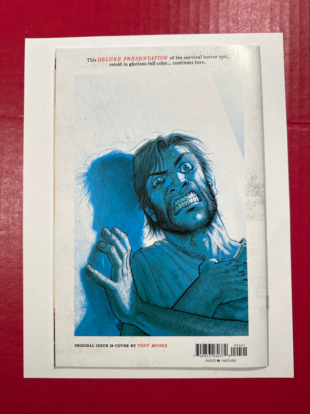 The Walking Dead Deluxe #24 (Image Comics 2021) David Finch & Dave McCaig Cover by Ugly Monkey Comics